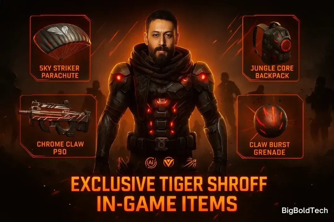BGMI Tiger Shroff