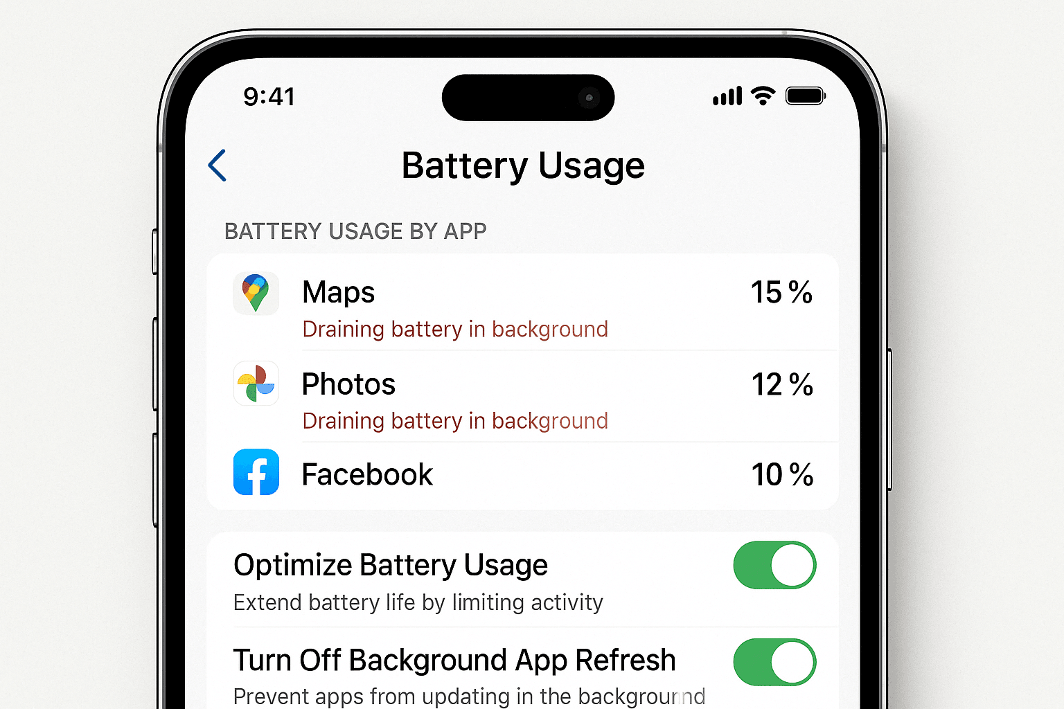 Boost phone battery life