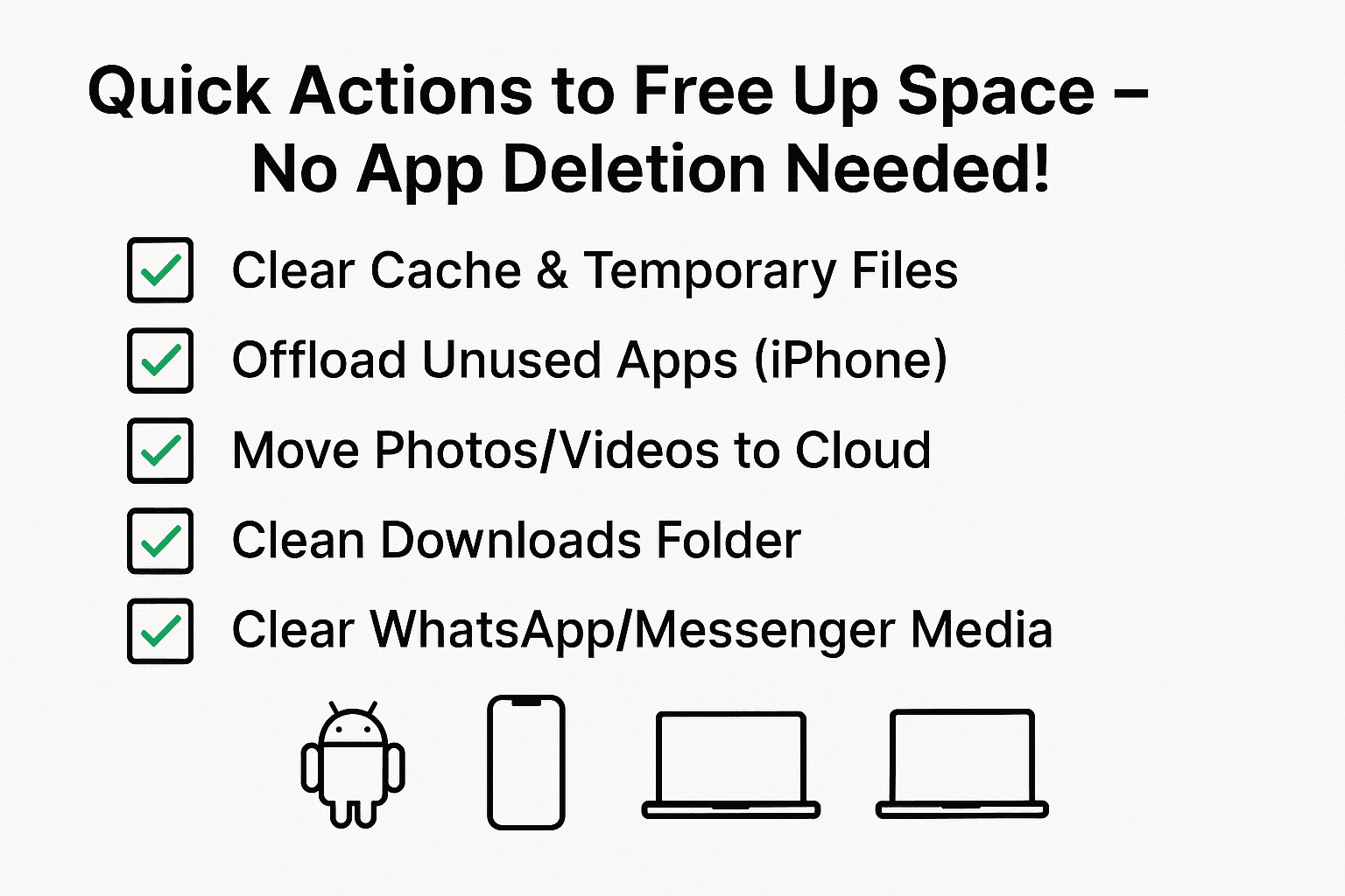  Free Up Storage Space