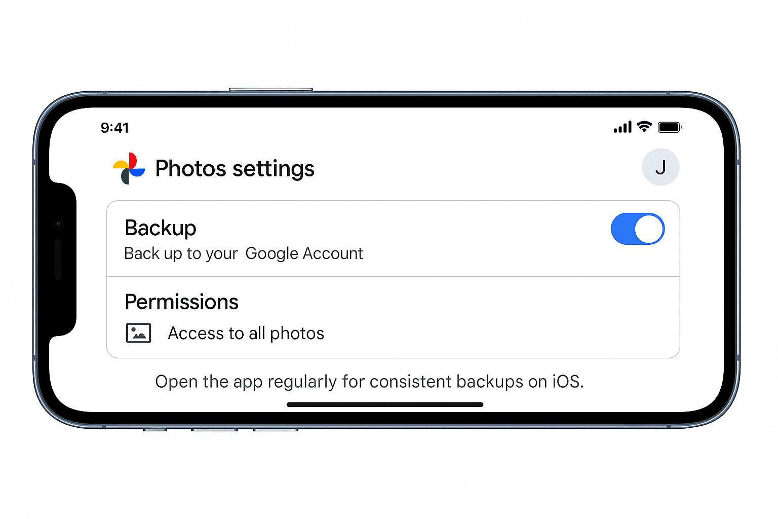 Google Photos for Automatic Backups