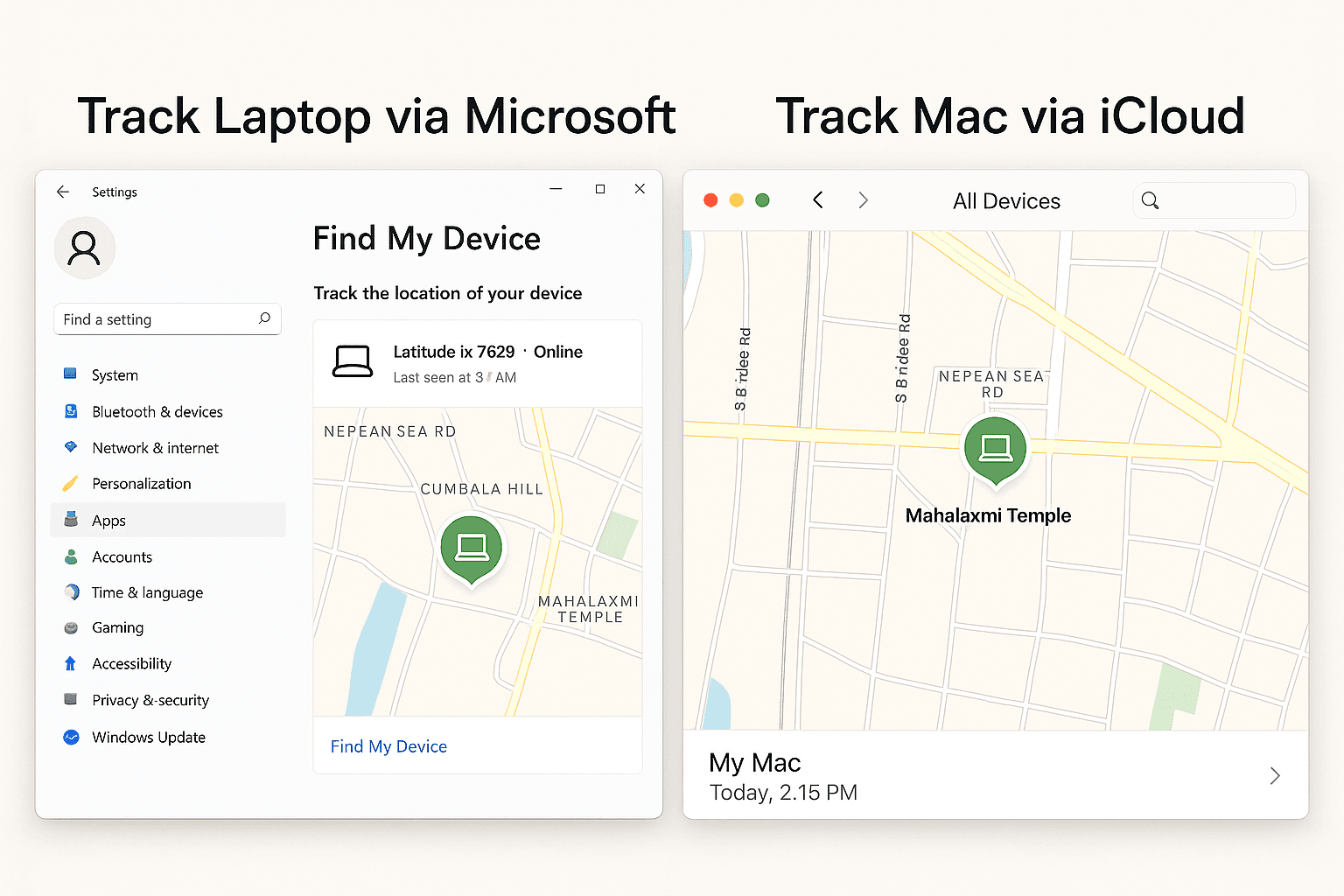 How To Find Lost Laptop