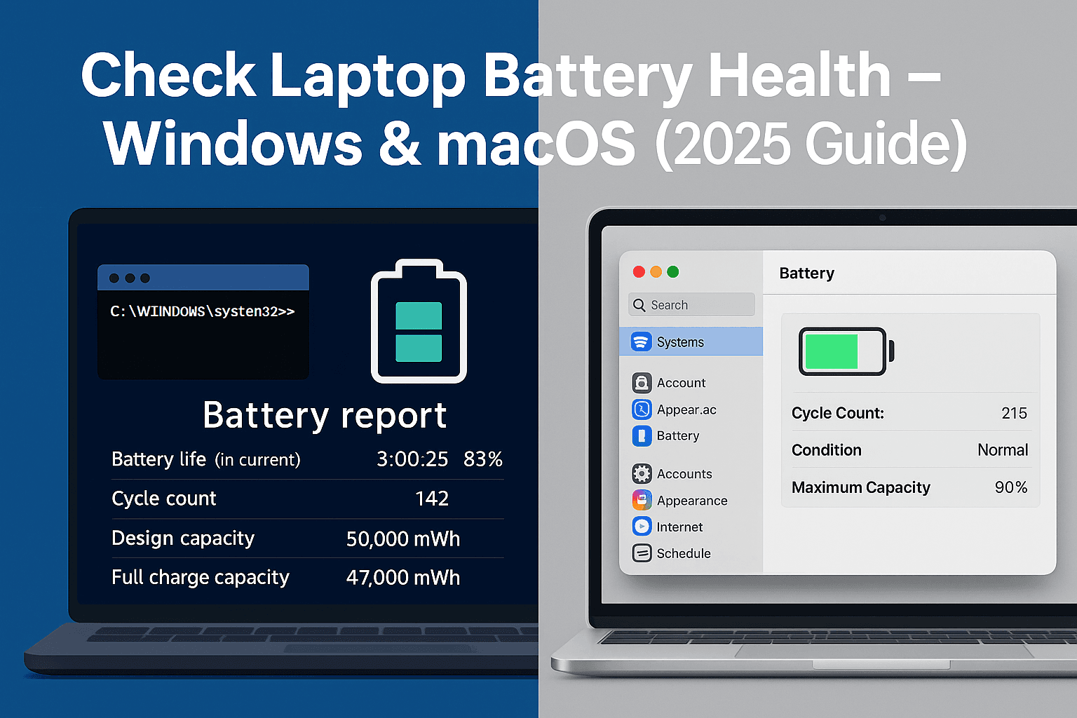 How to Check Laptop Battery Health