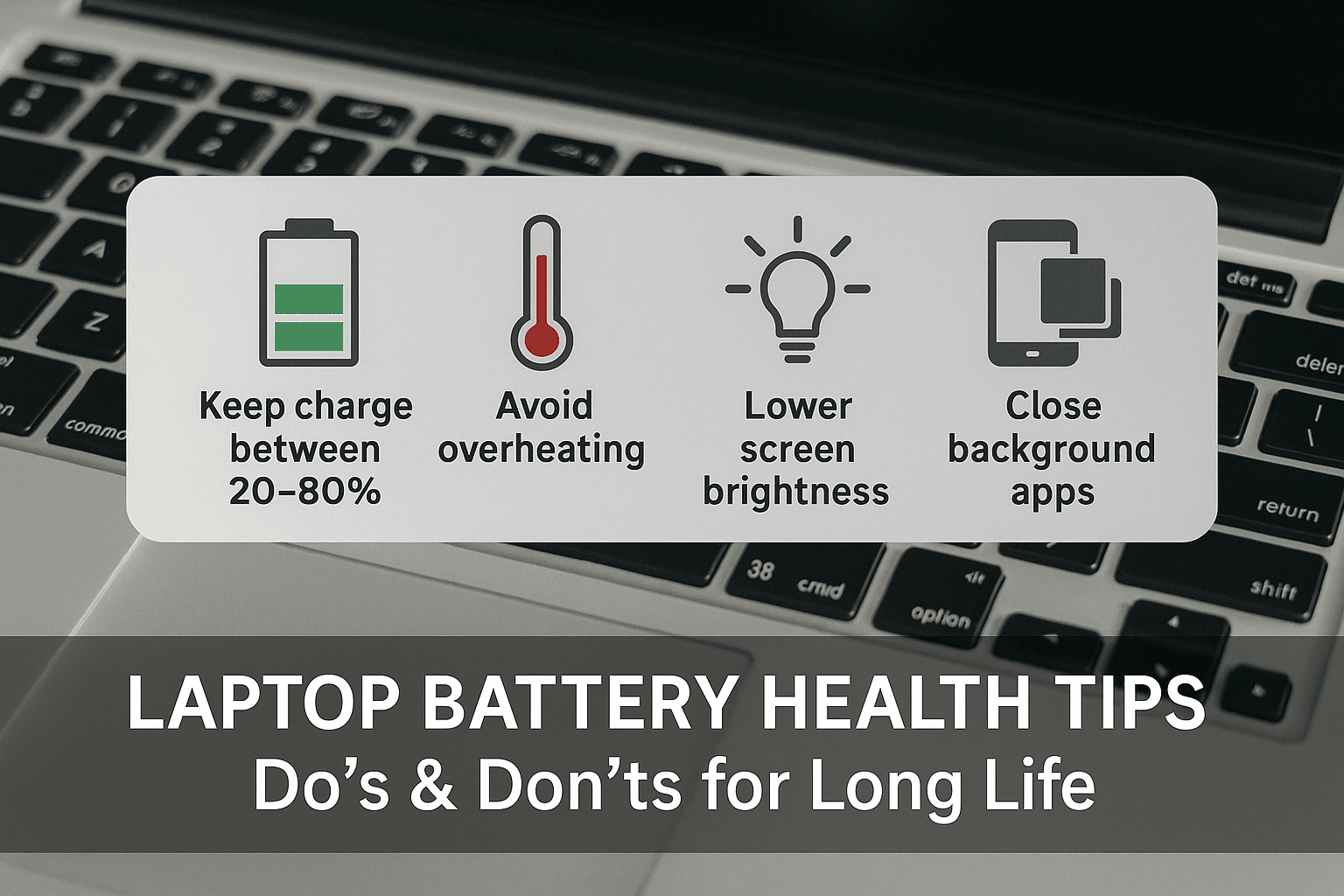 How to Check Laptop Battery Health