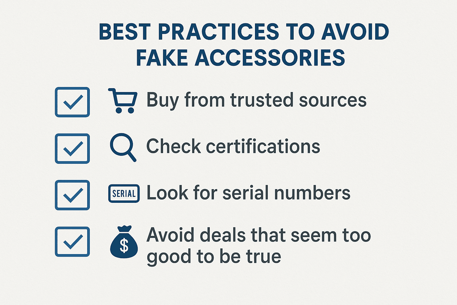 How to Identify Fake Chargers and Cables