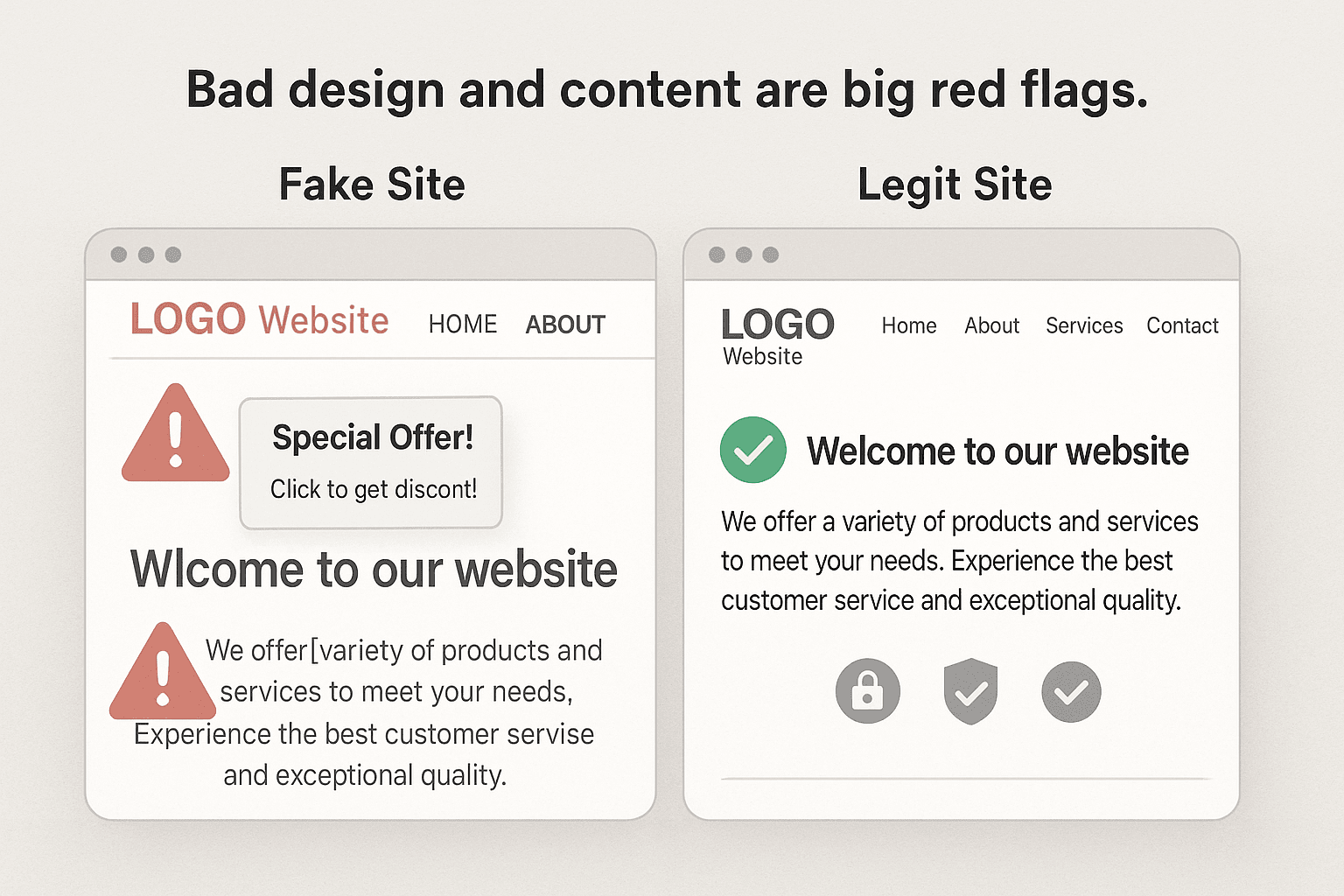 How to Identify Fake Websites