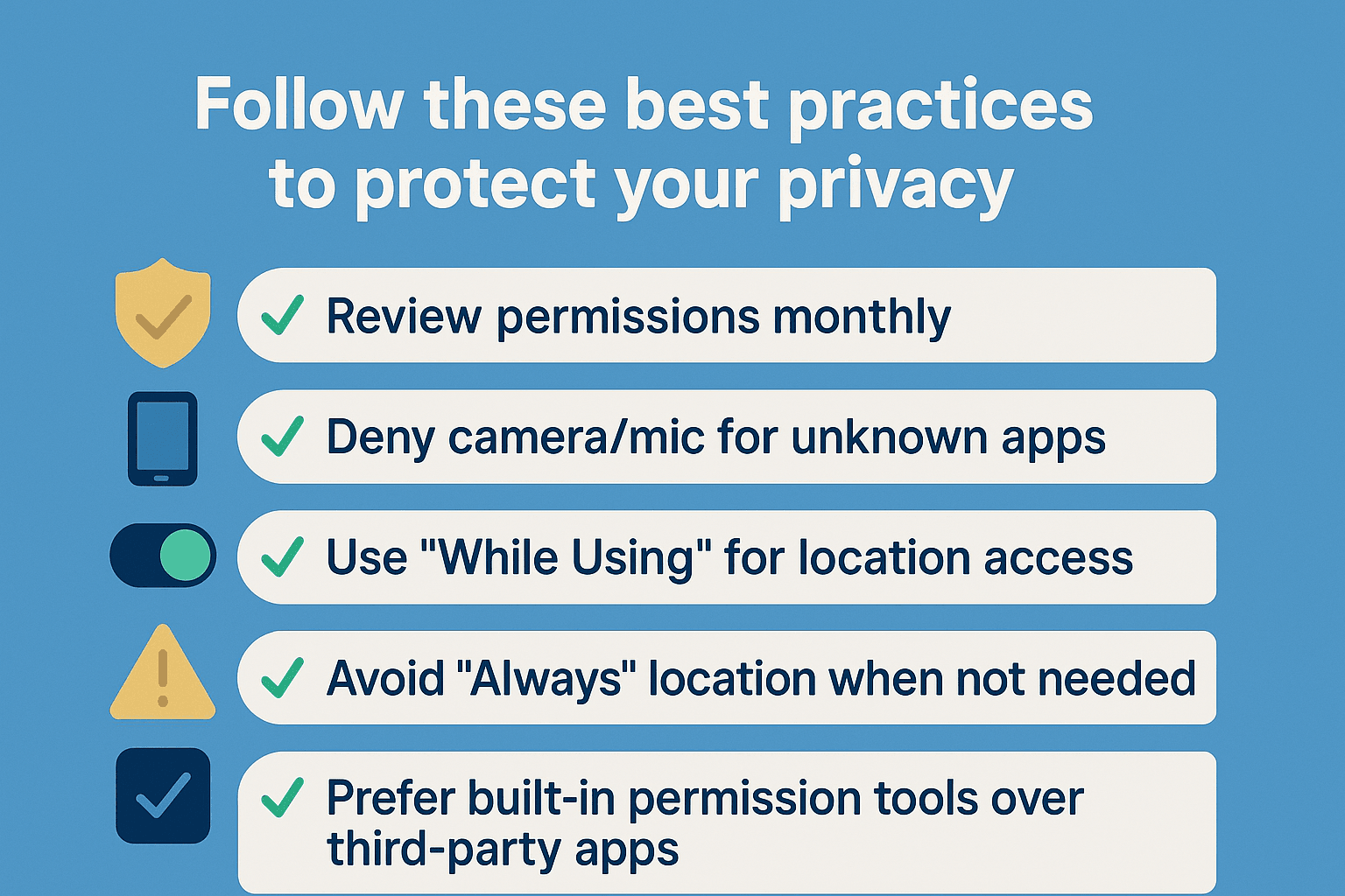 How to Manage App Permissions