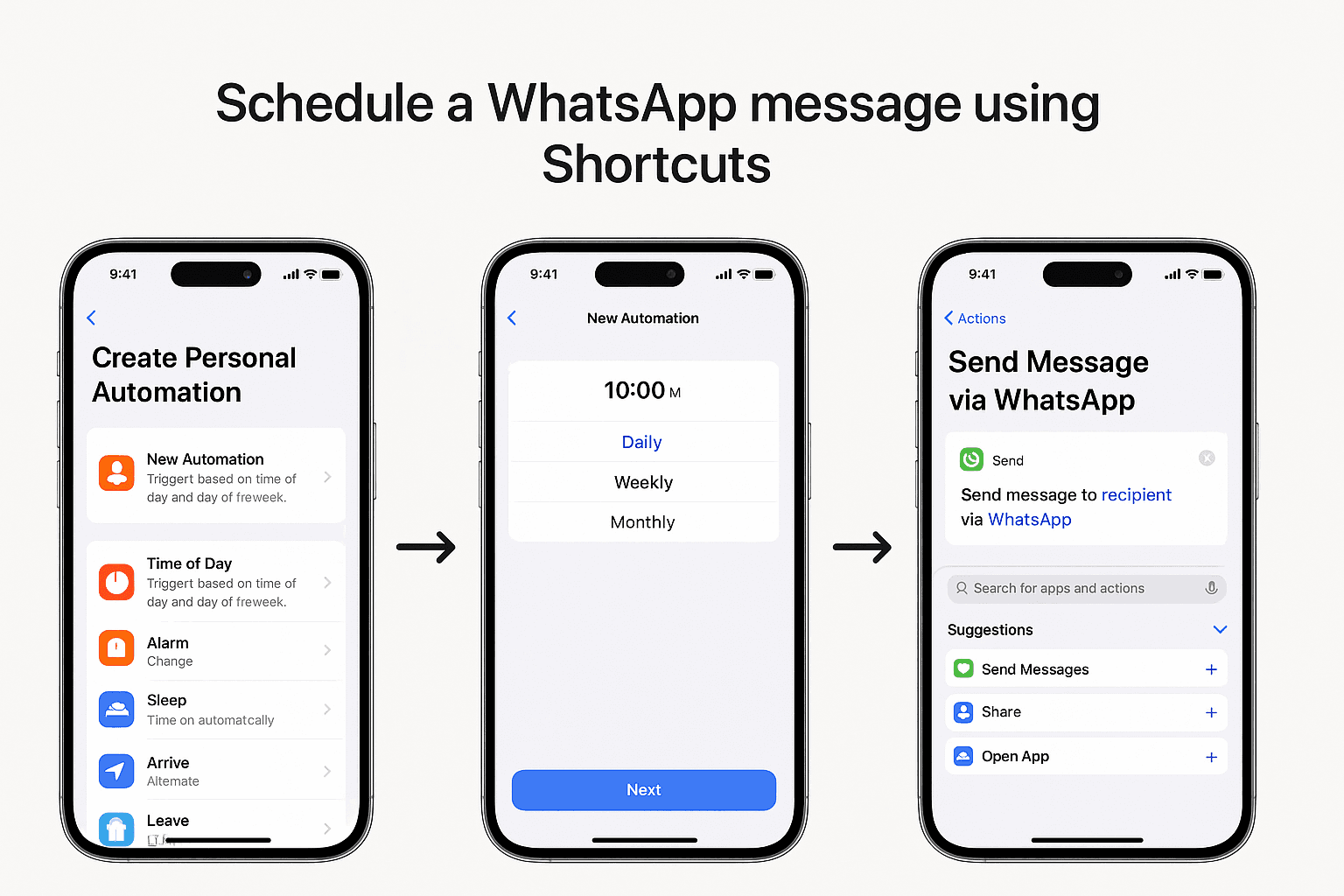 How to Schedule Message on WhatsApp