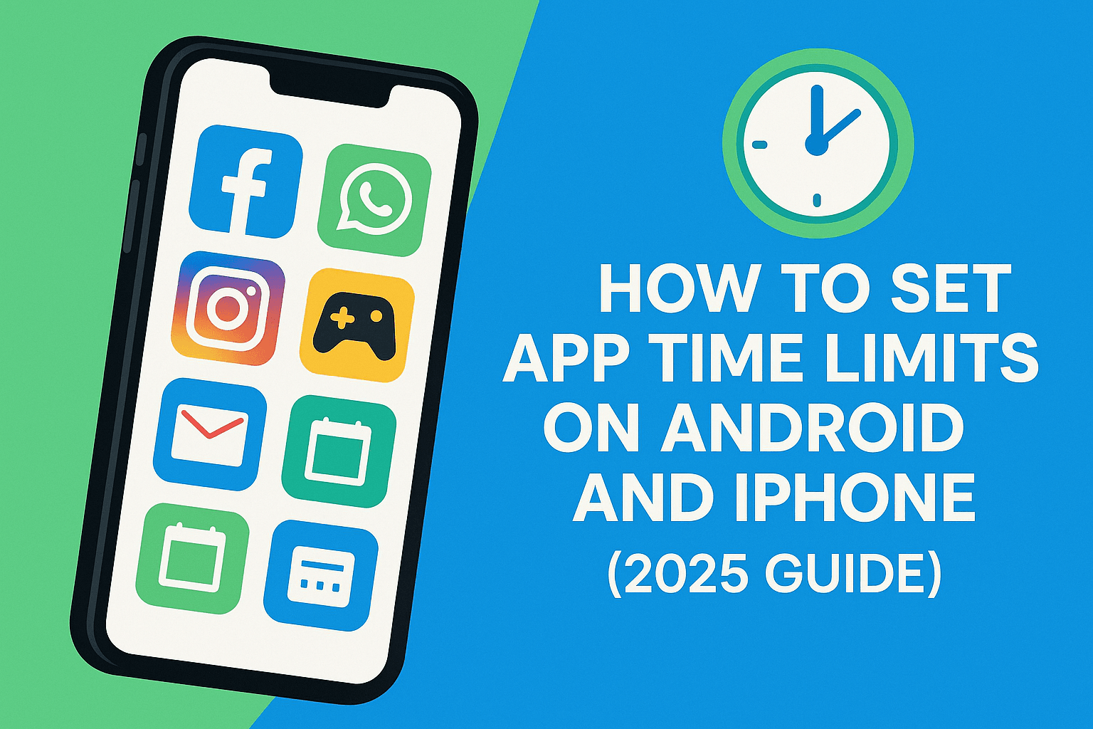 How to Set App Time Limits on Android and iPhone (2025 Guide)