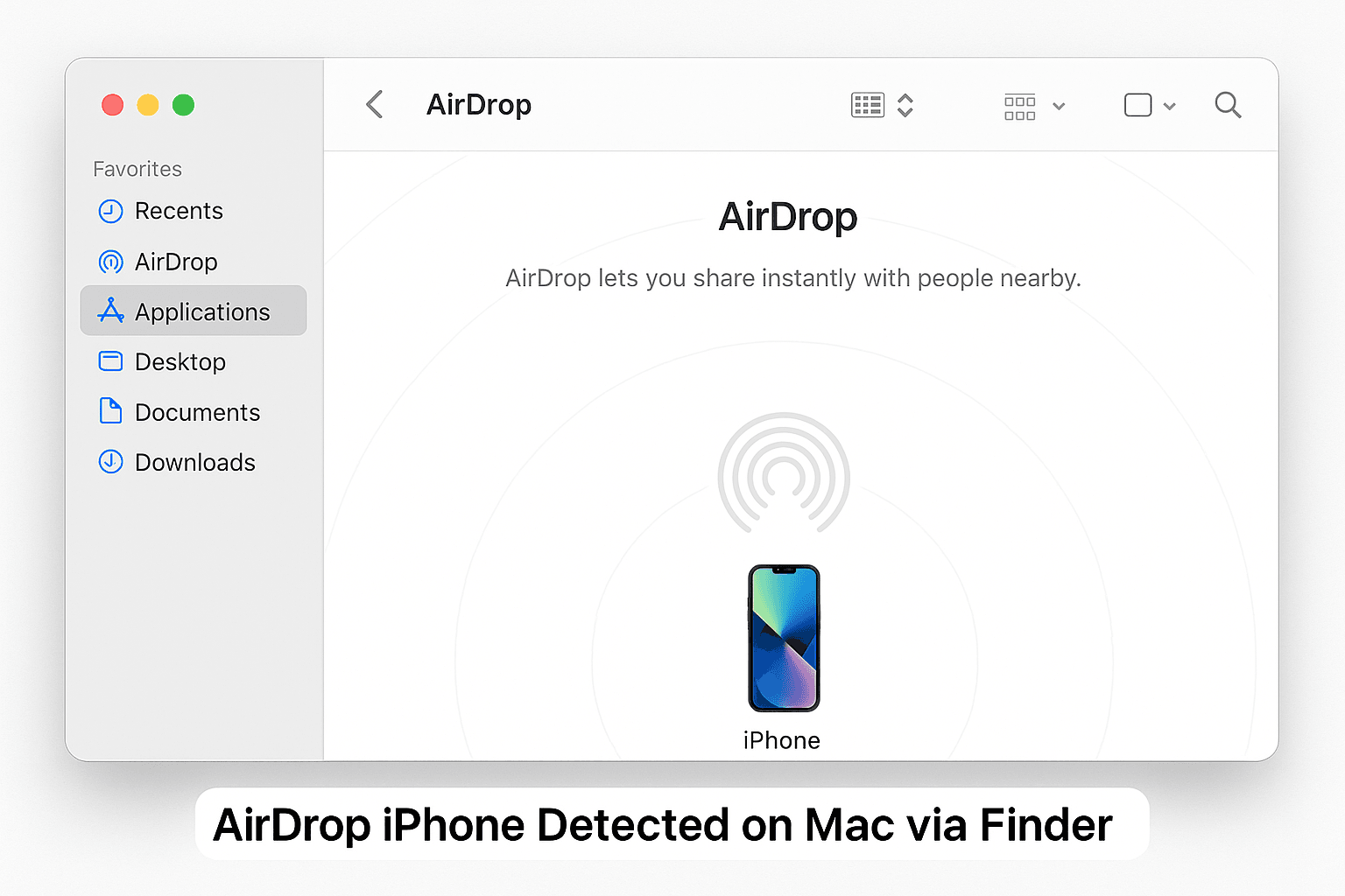 How to Use AirDrop Between iPhone and Mac
