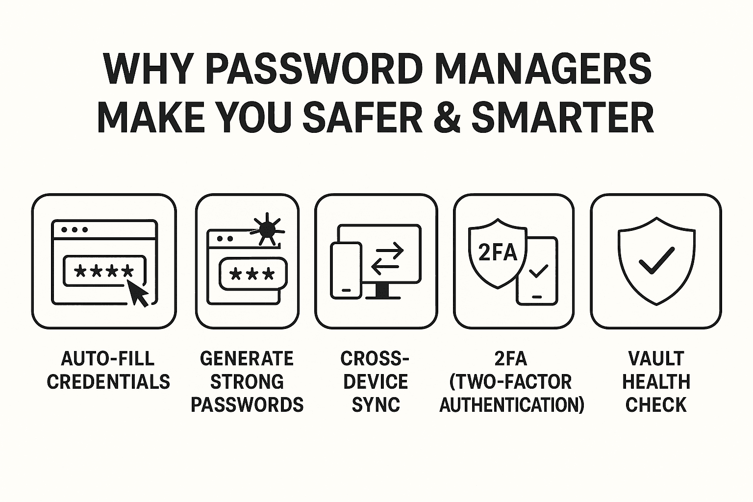 Password Manager on Laptop