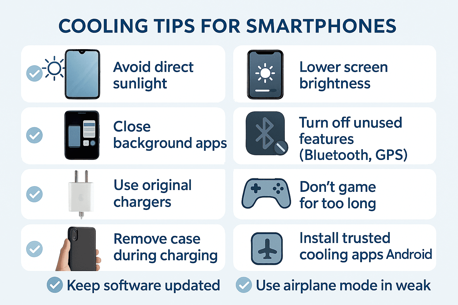 Prevent Phone Overheating