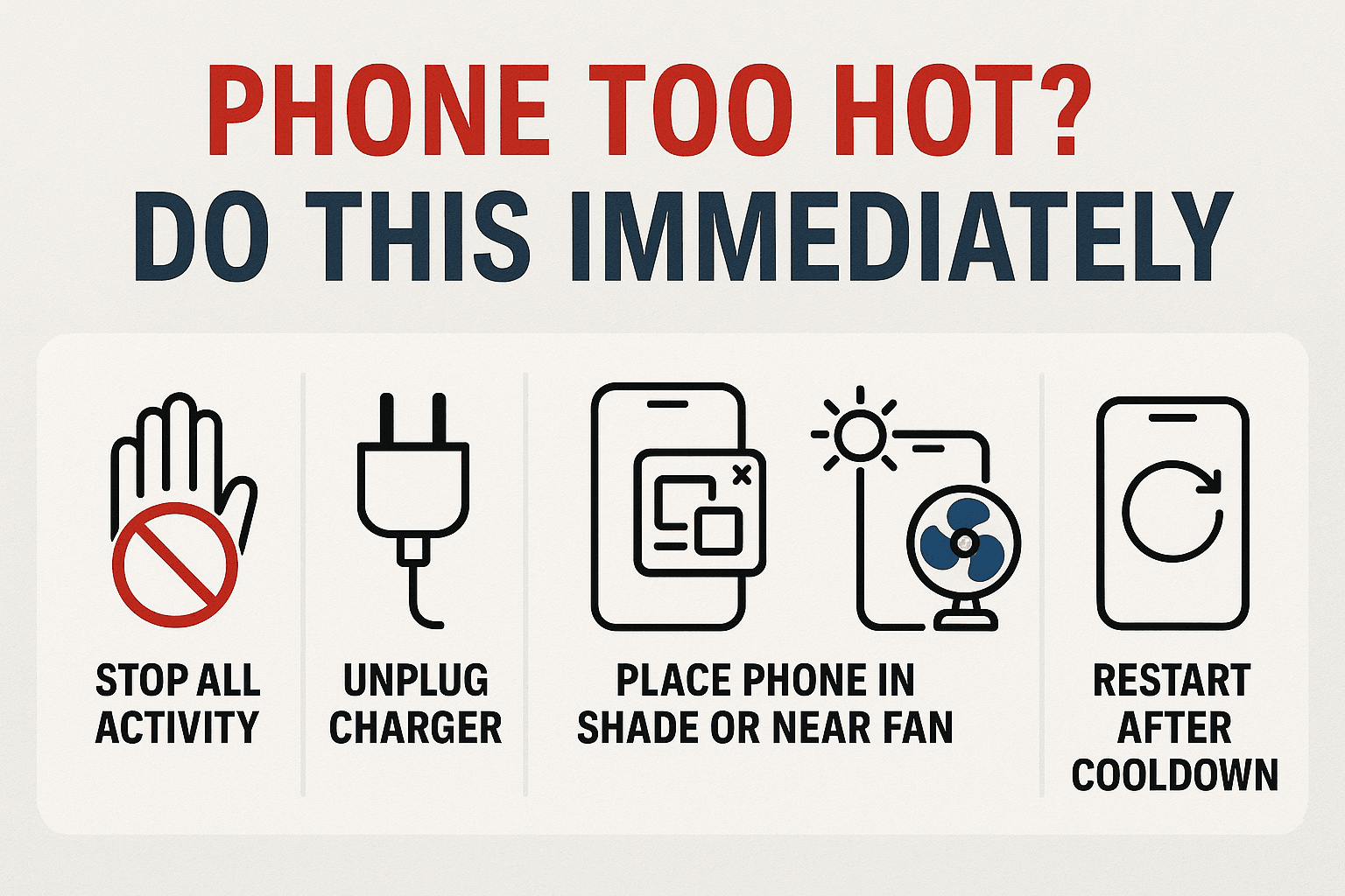 Prevent Phone Overheating