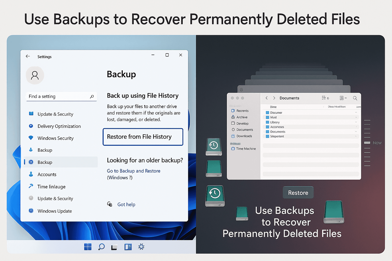 Recover Deleted Files on Your Laptop