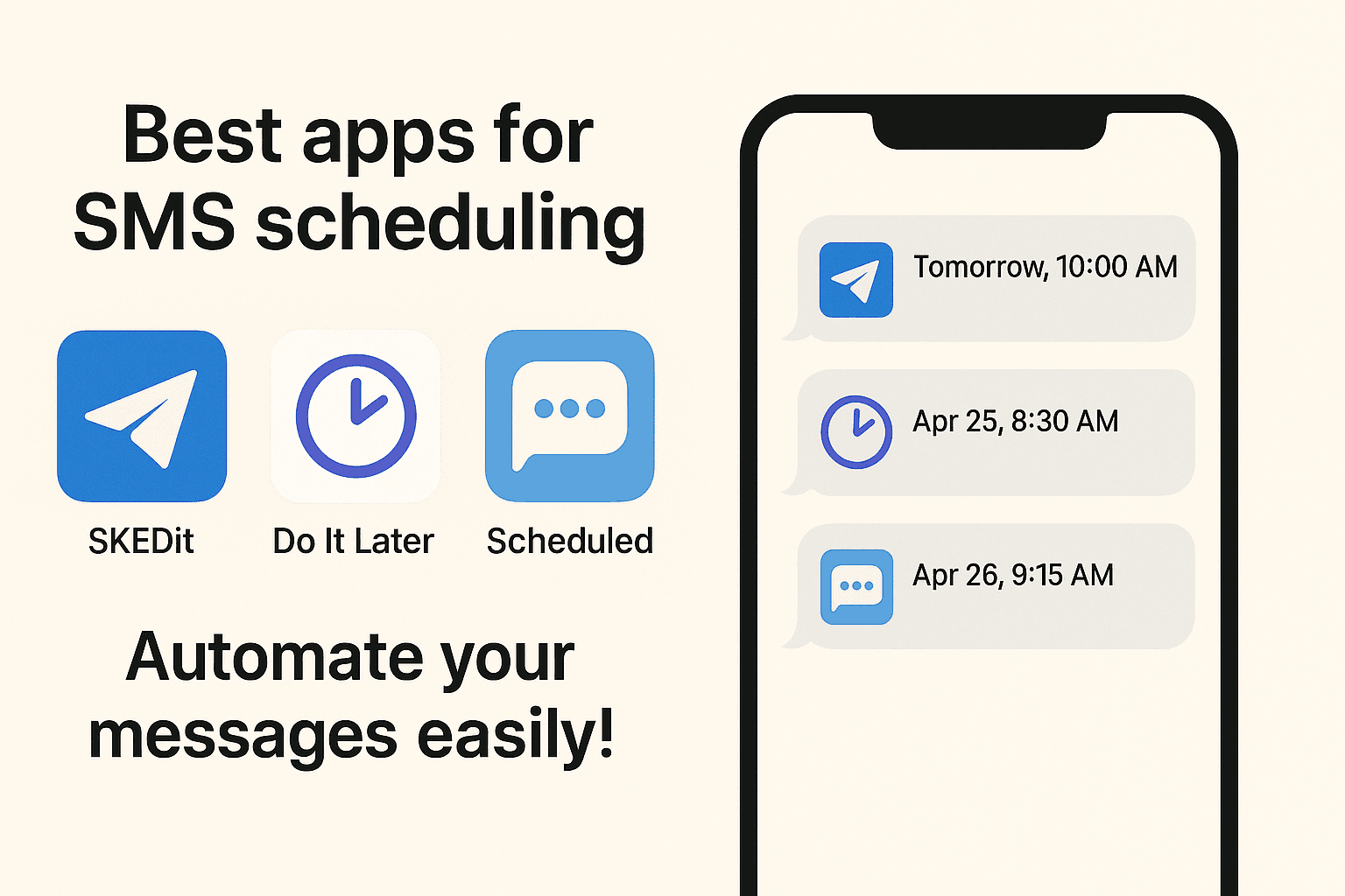 Schedule Text Messages