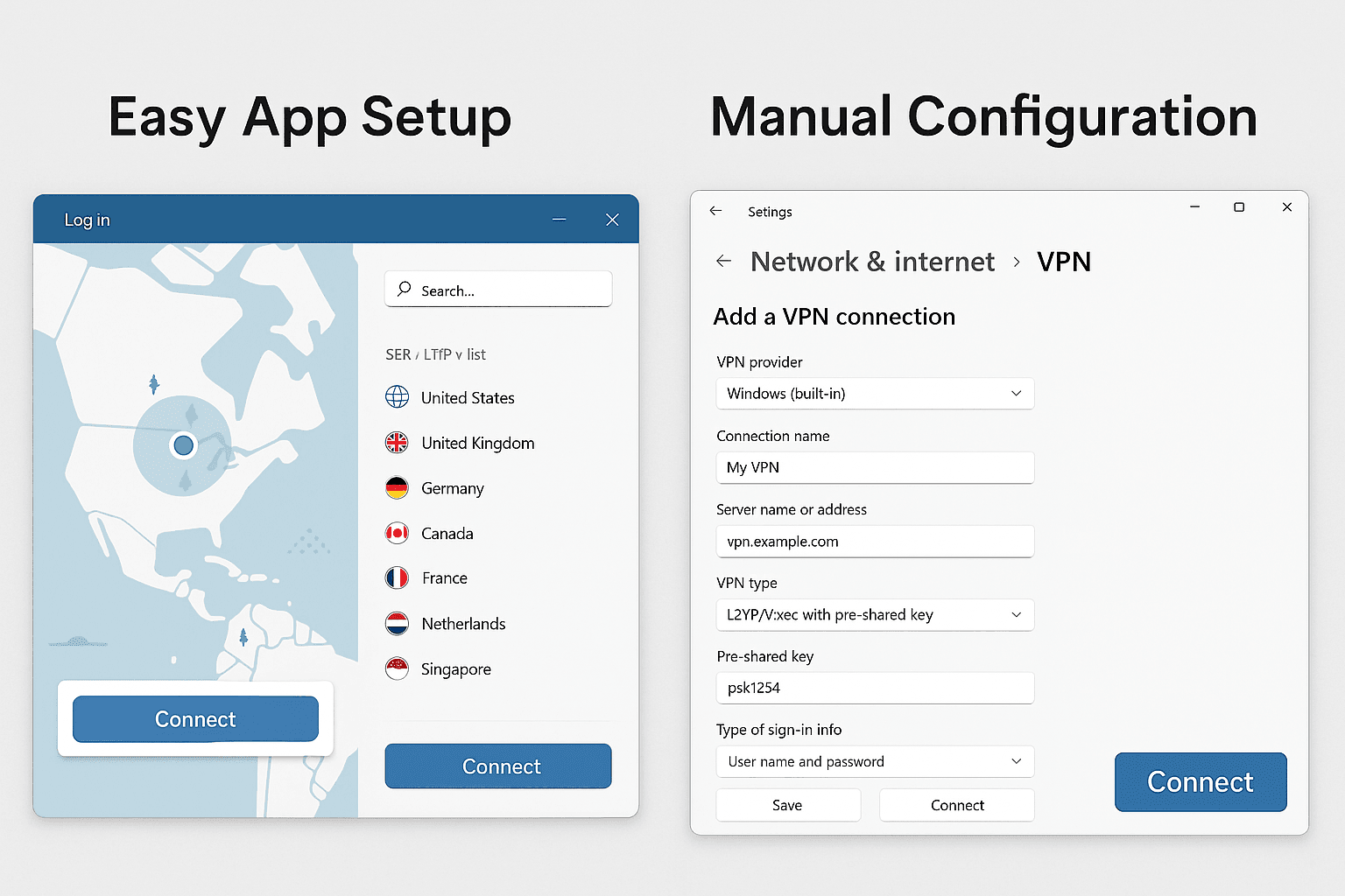 Set Up a VPN
