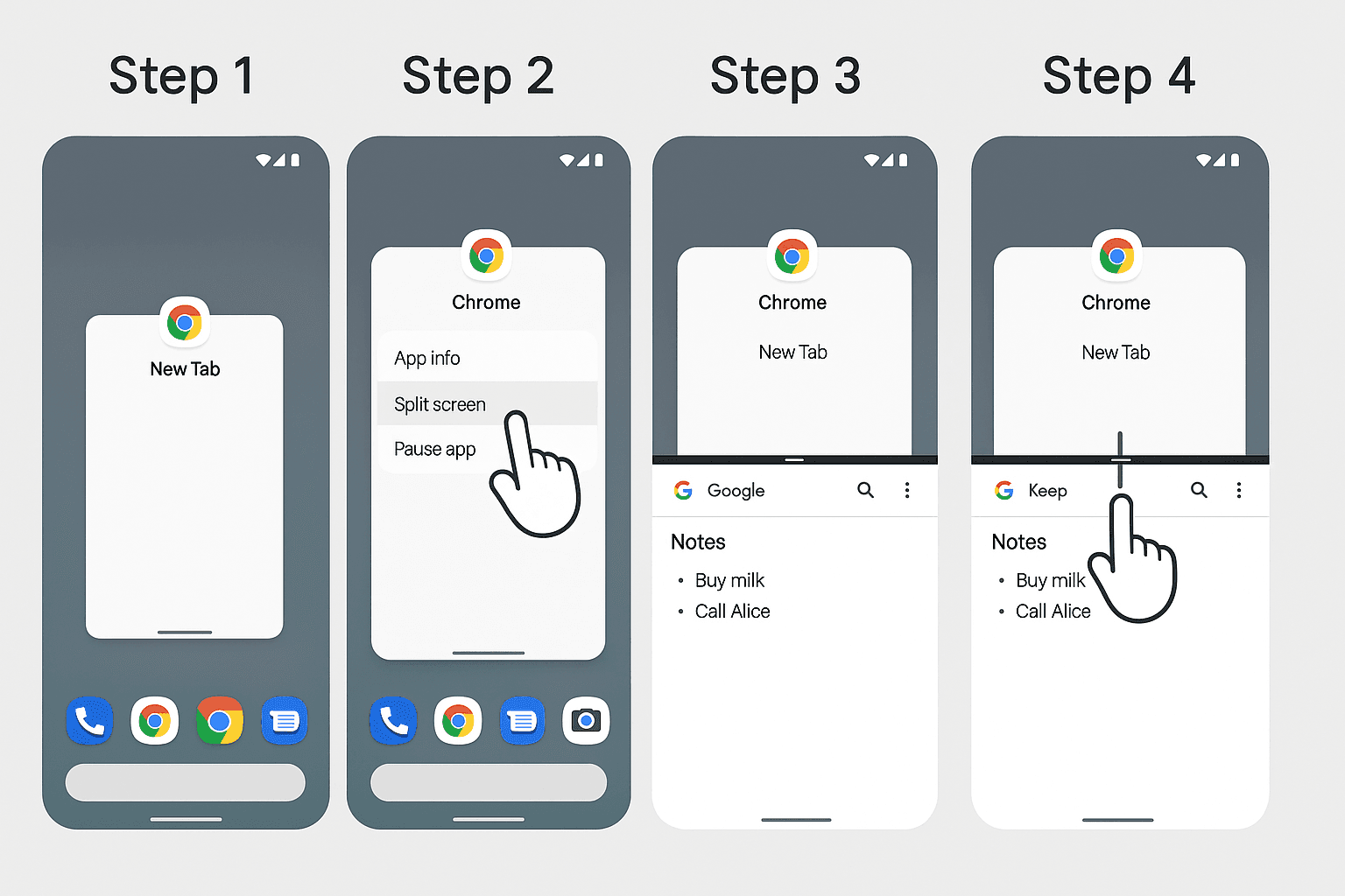 Split Screen on Android