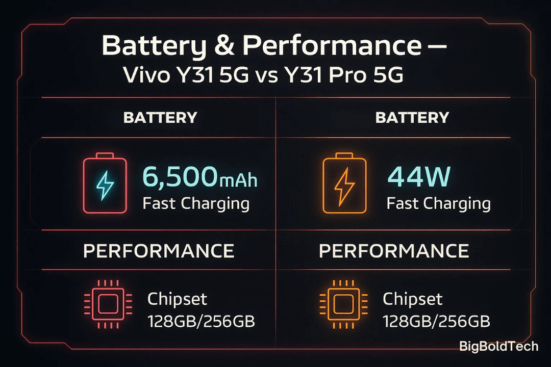 Vivo Y31 Pro 5G & Y31 5G