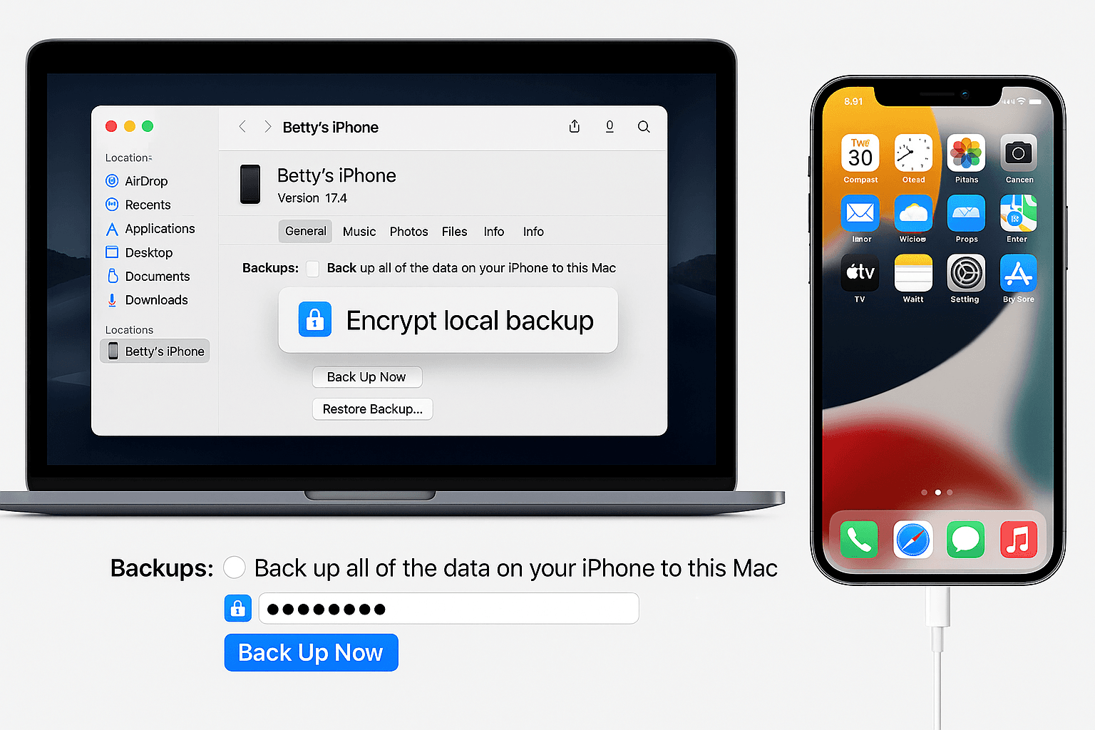 back up your phone without cloud