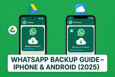 Create WhatsApp Backup