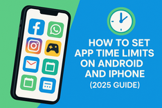 How to Set App Time Limits on Android and iPhone