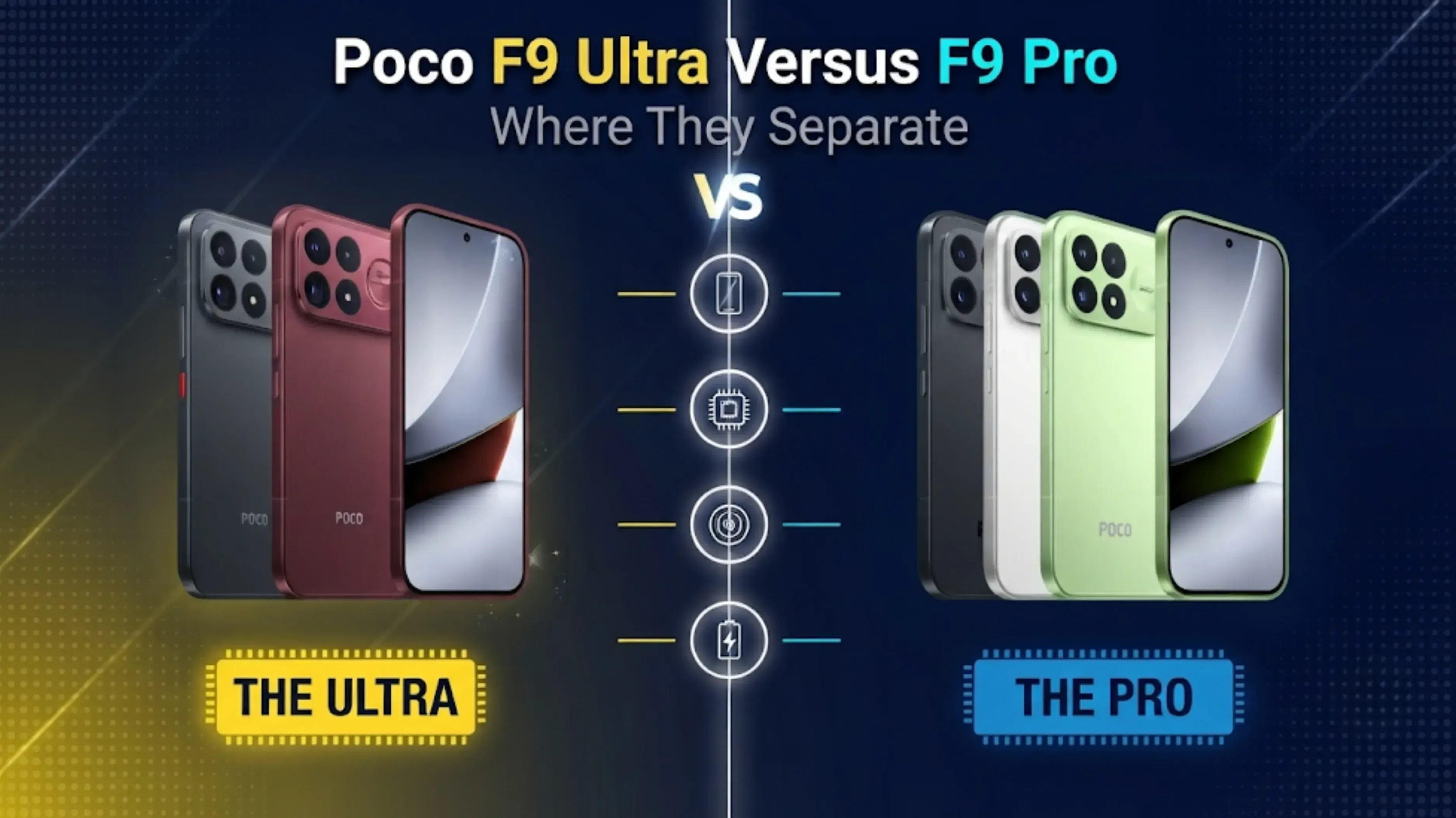 Poco F9 Ultra vs Poco F9 Pro 