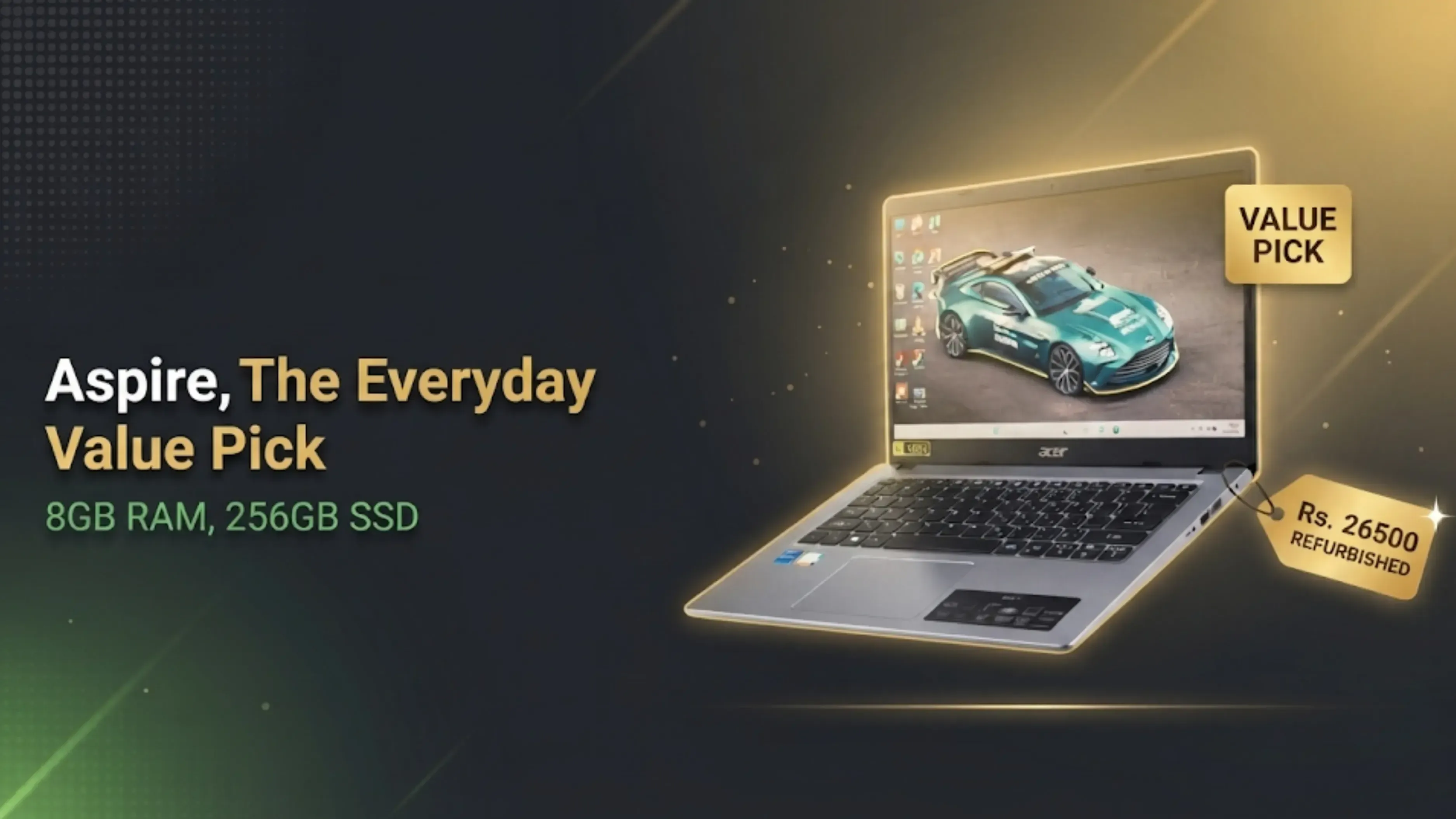 Acer Aspire Second Hand Laptop Price in India