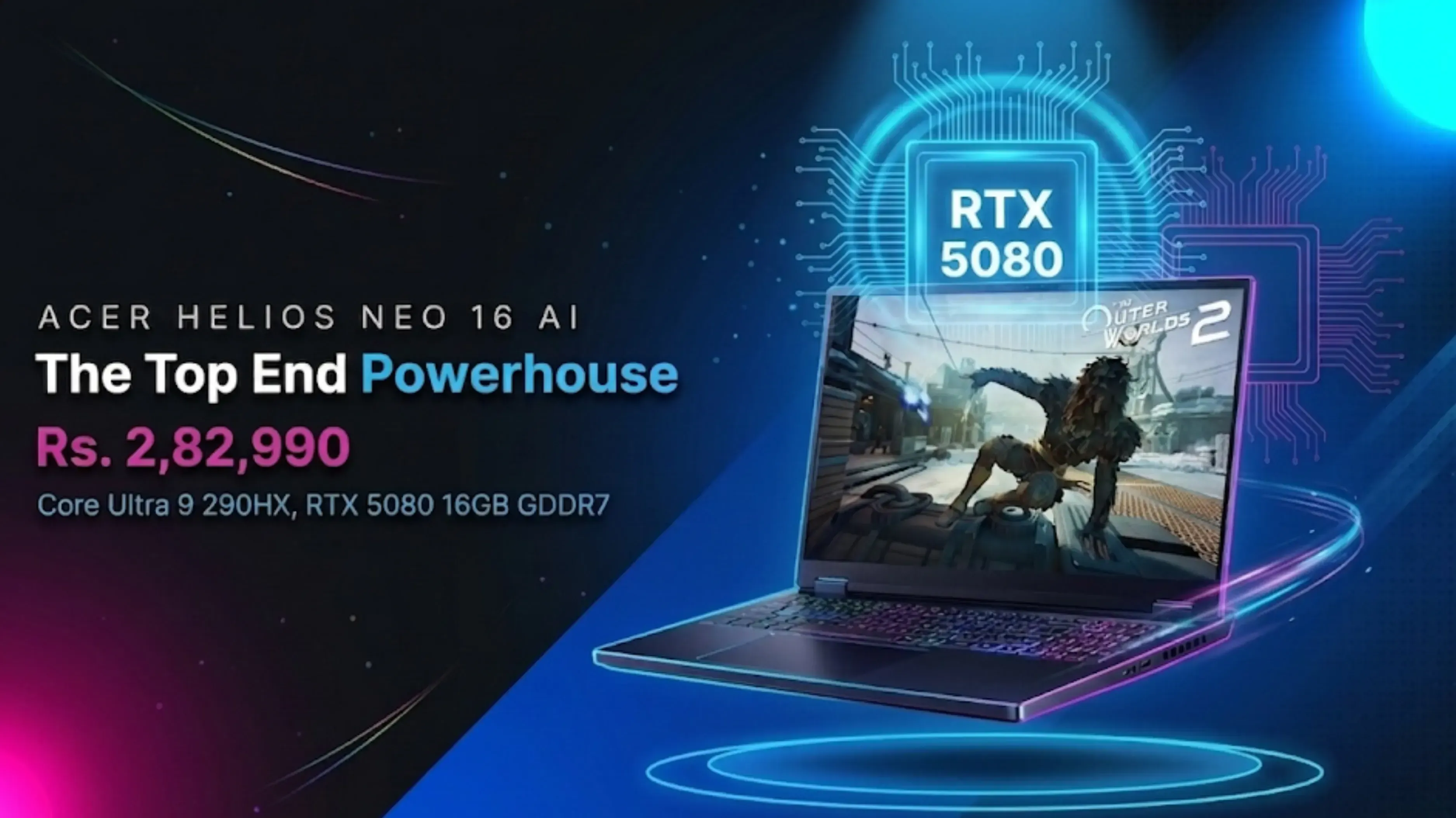 Acer Predator Helios Neo 16 AI Price in India