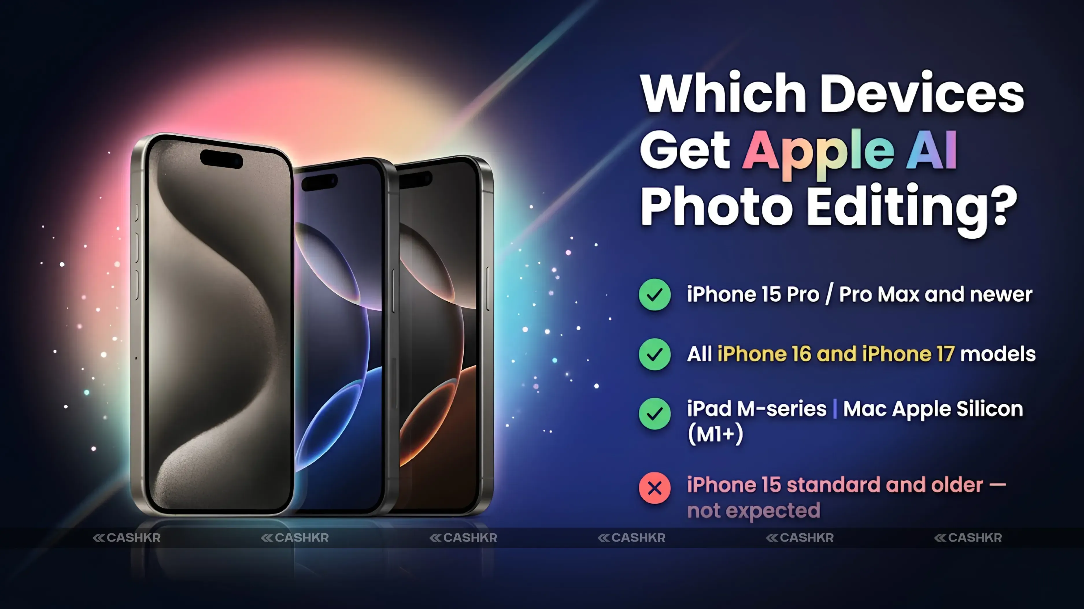 Apple AI Photo Editing Tools