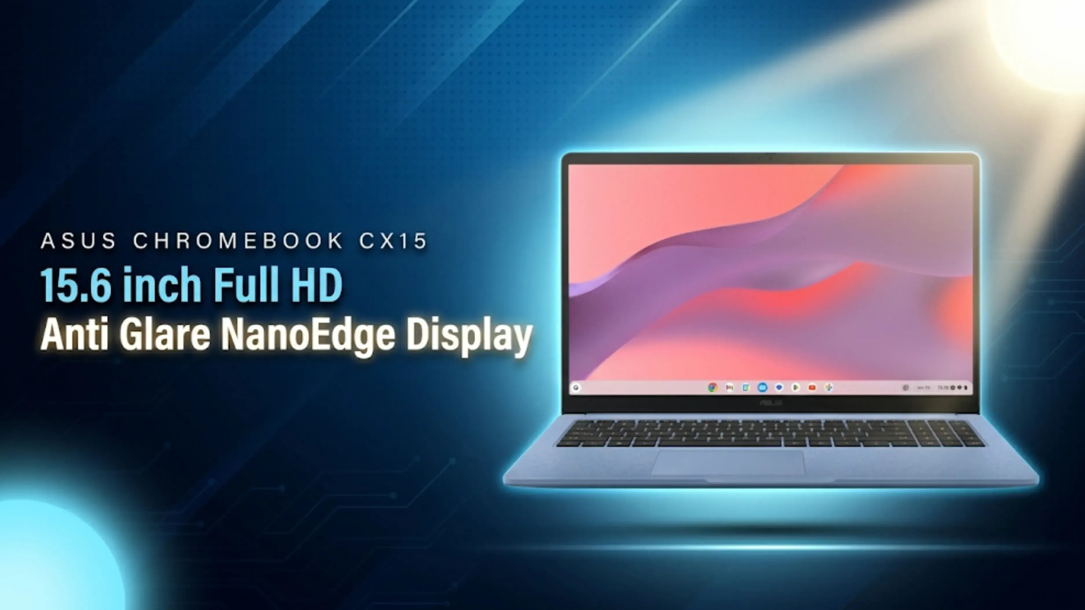 Asus Chromebook CX15 Dsiplay
