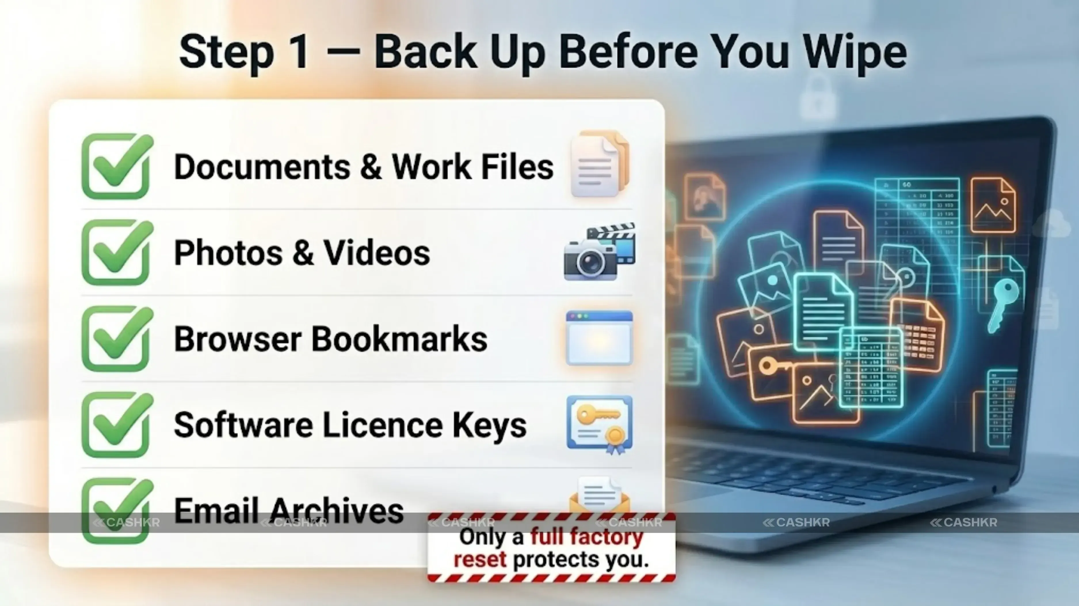 Back Up before you wipe