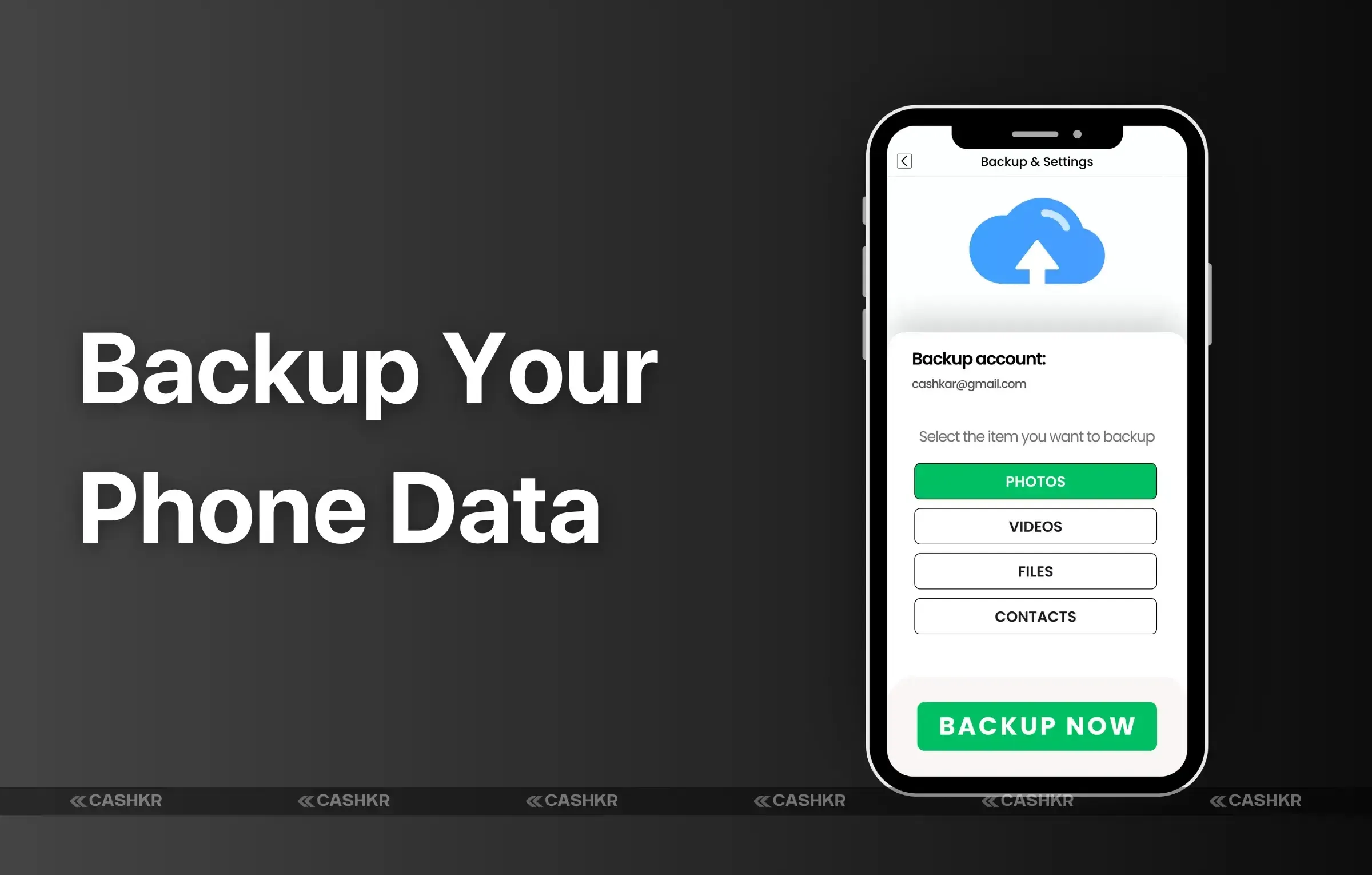 Backup Phone Data