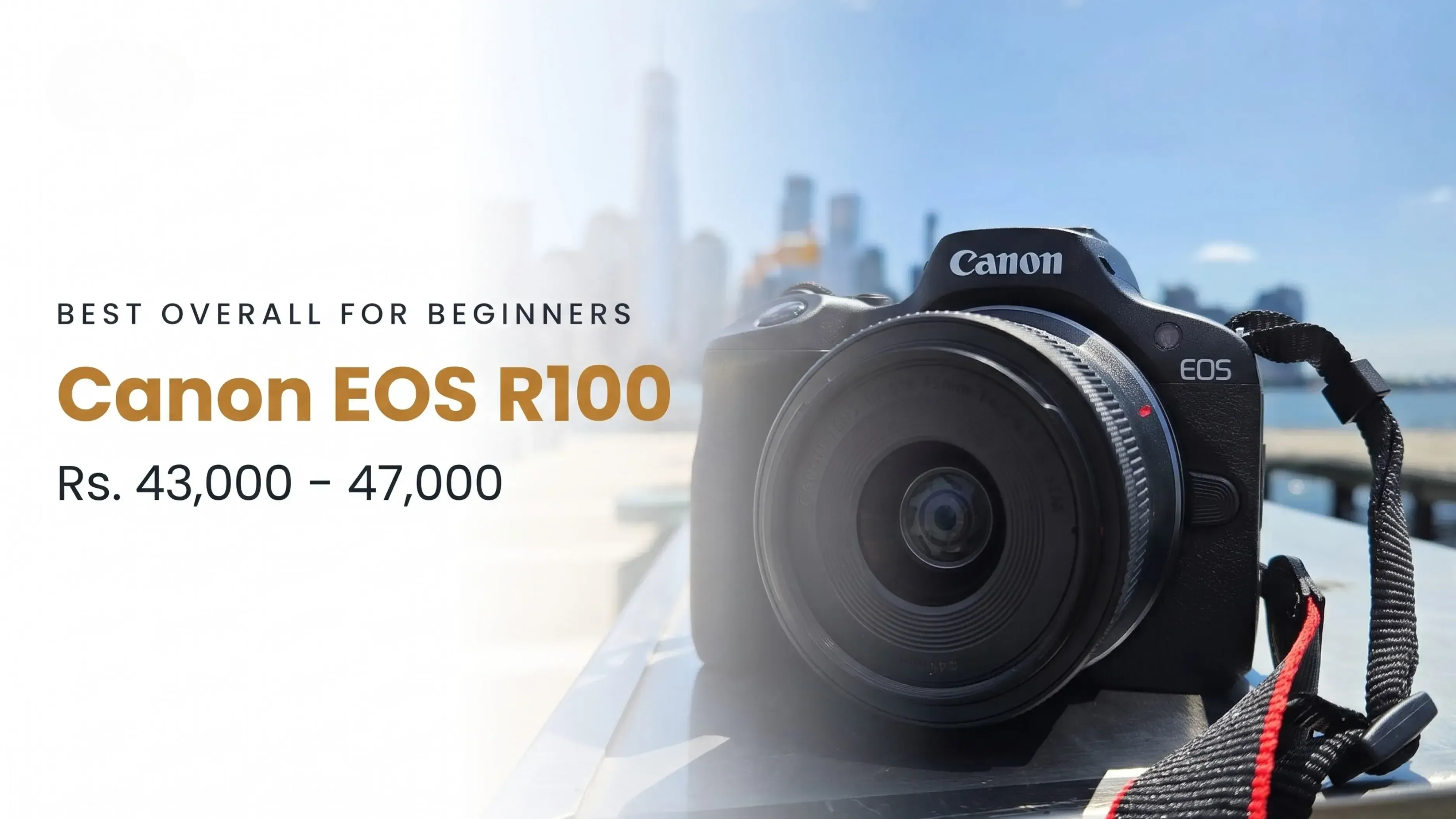 Canon EOS R100 Price in India