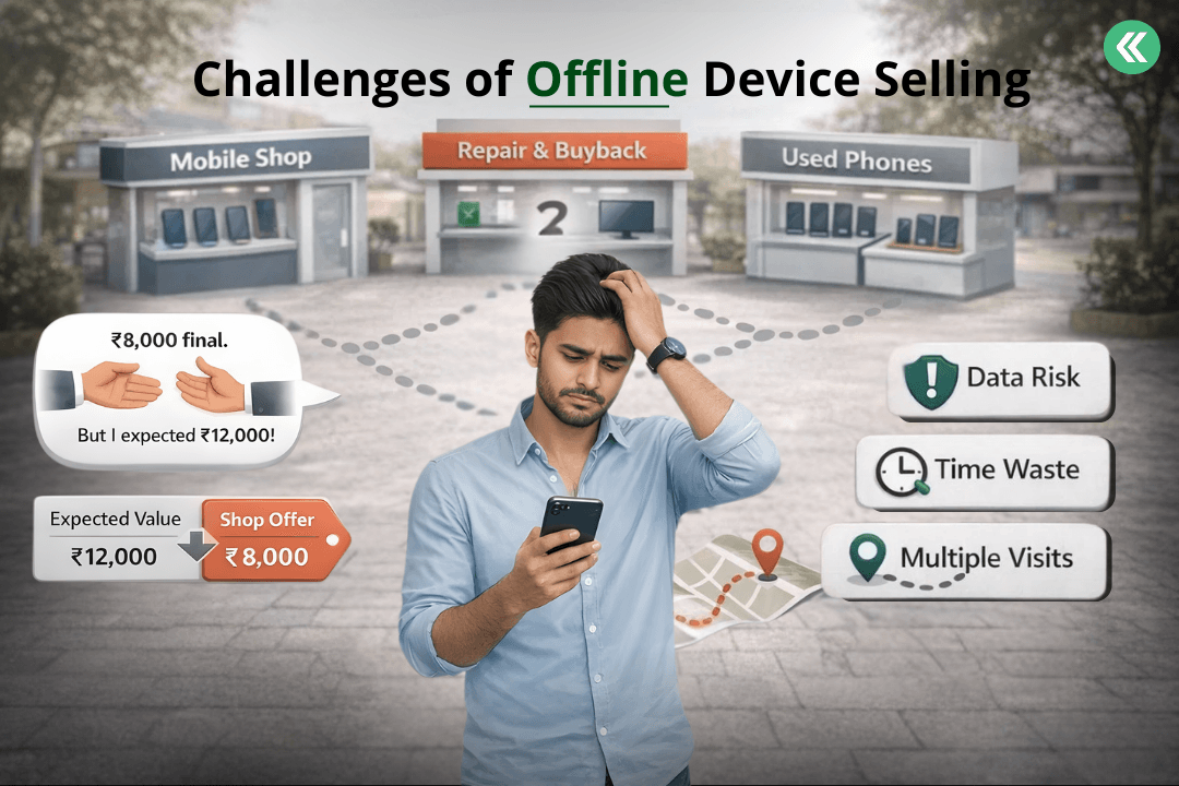 Challenges of offline selling