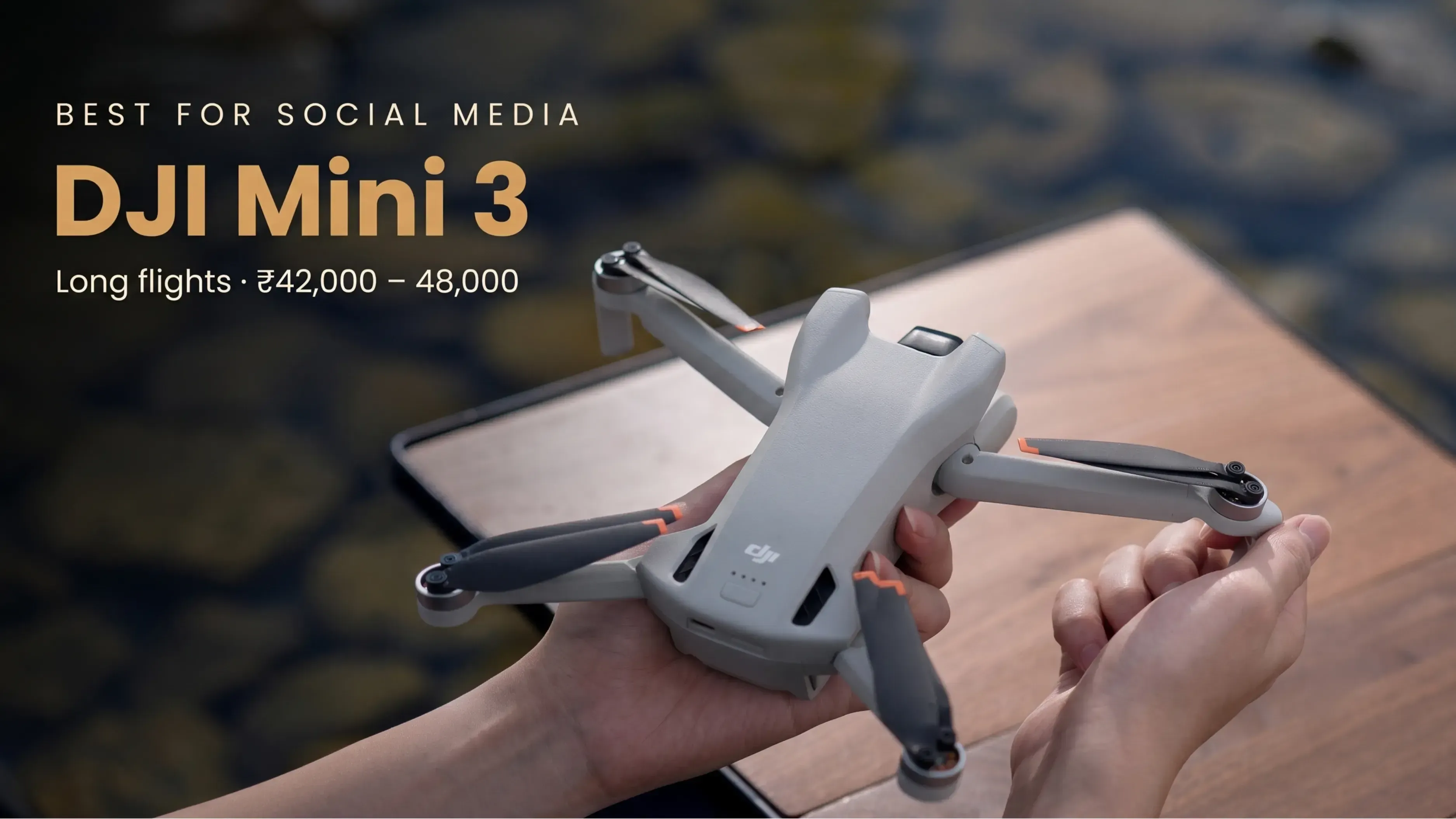 DJI Mini 3 Price in India