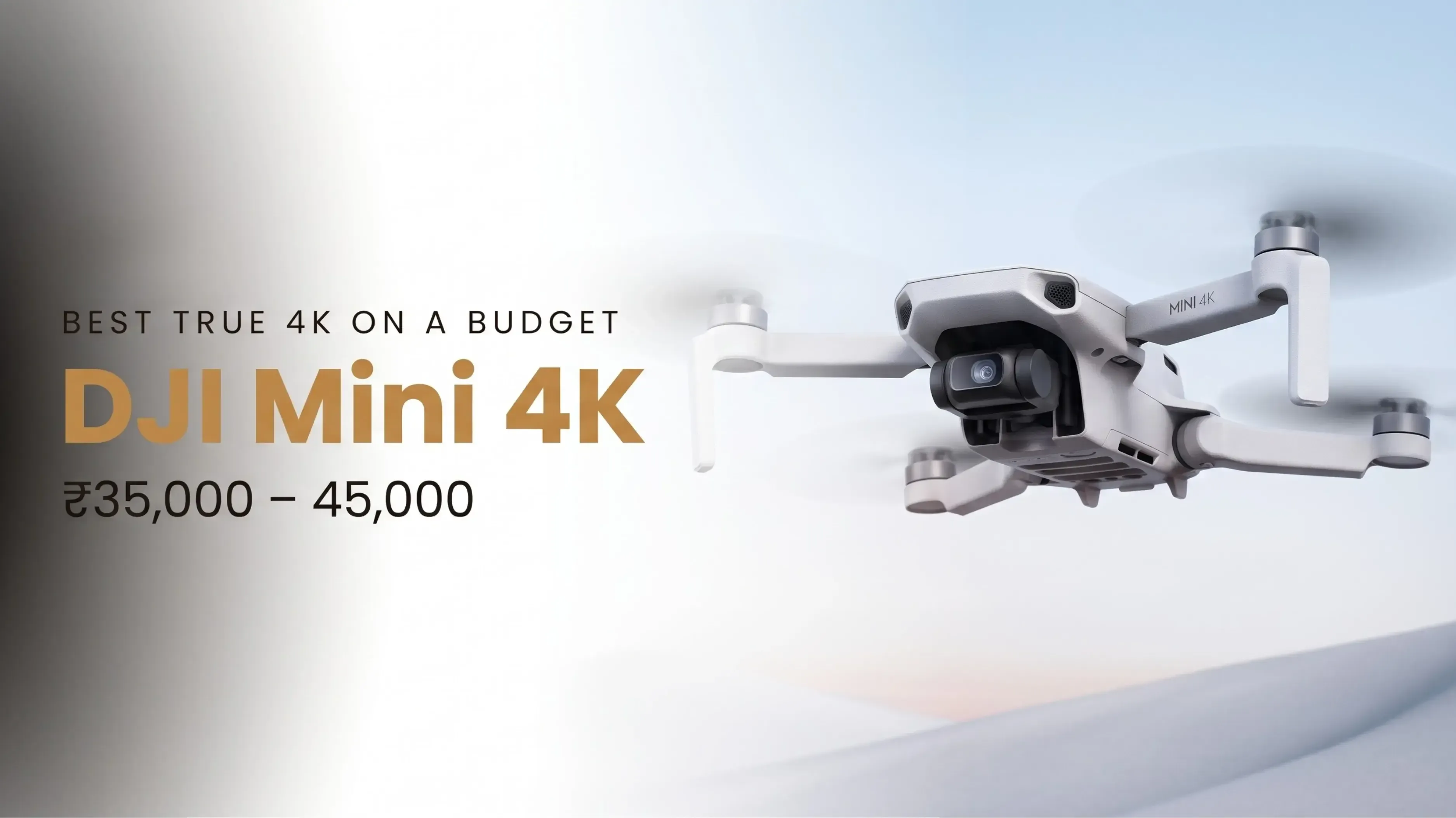 DJI Mini 4K Price in India