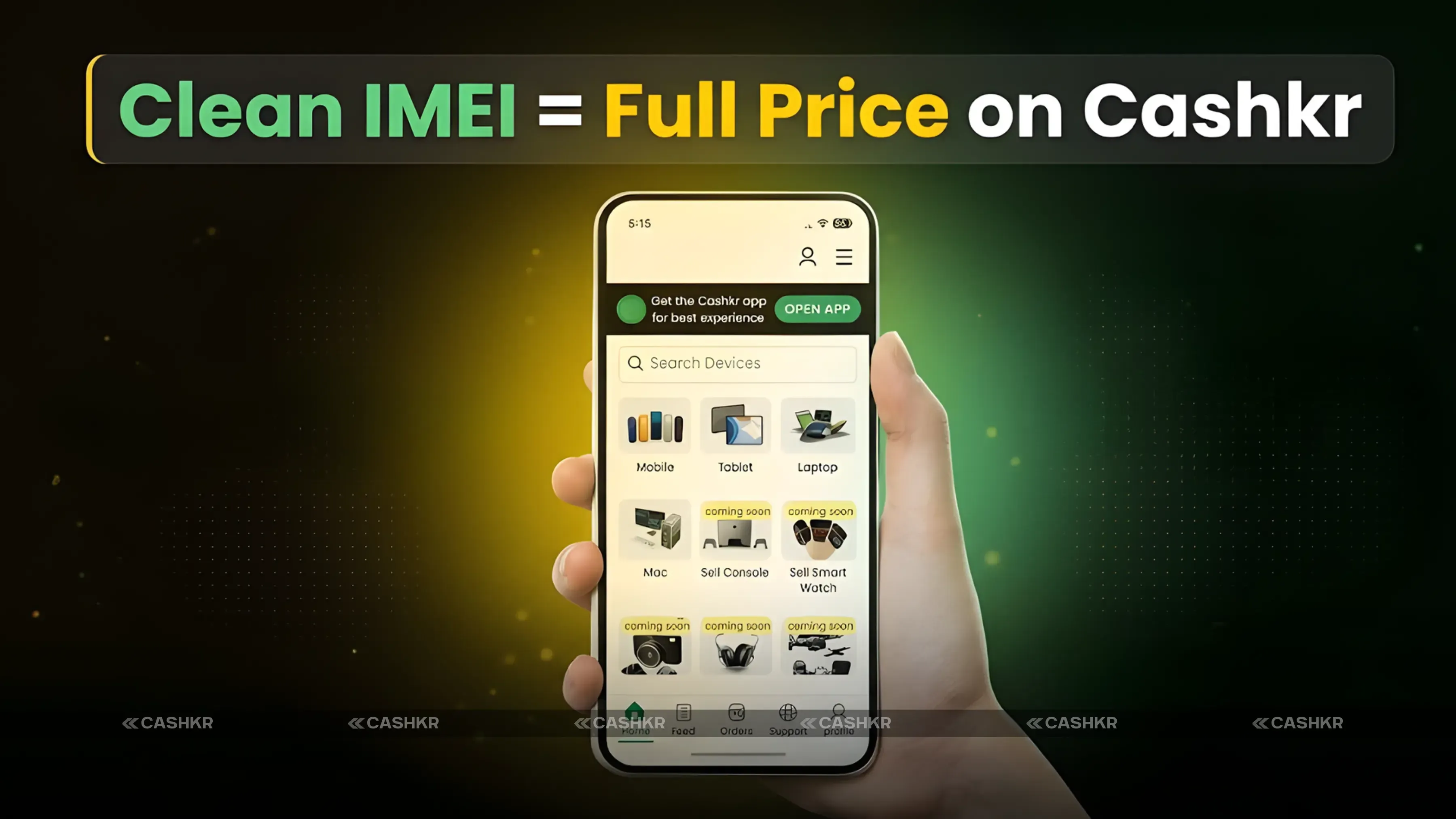 Full Price on Cashkr