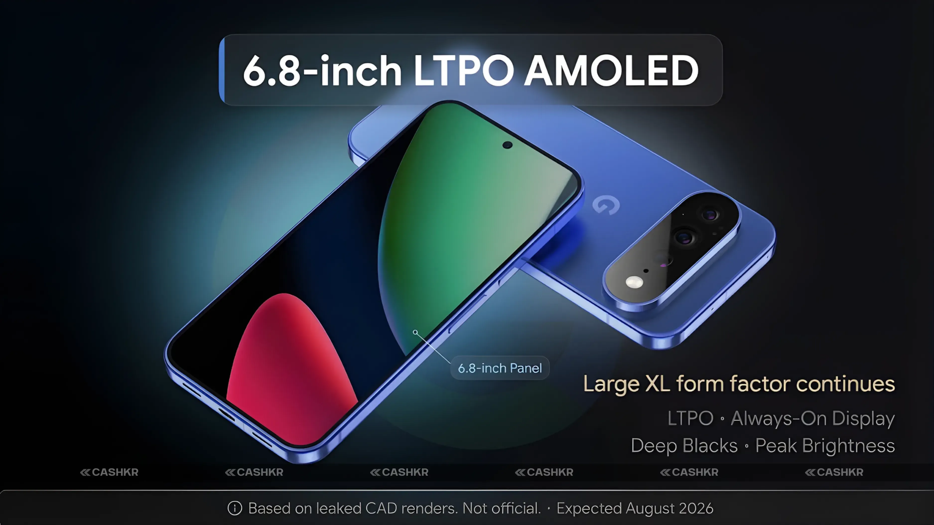 Google Pixel 11 Pro XL Display