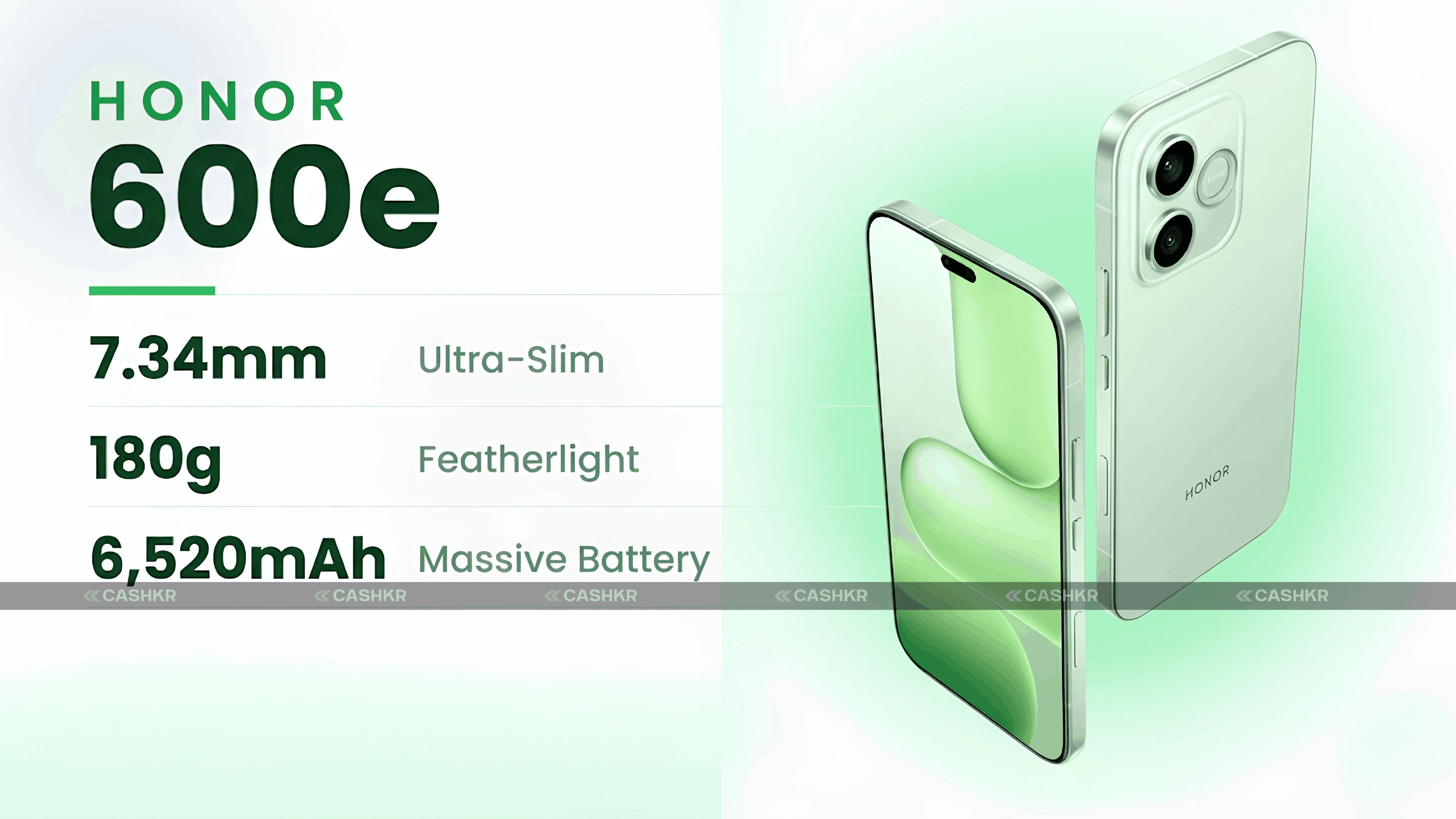 Honor 600e Design