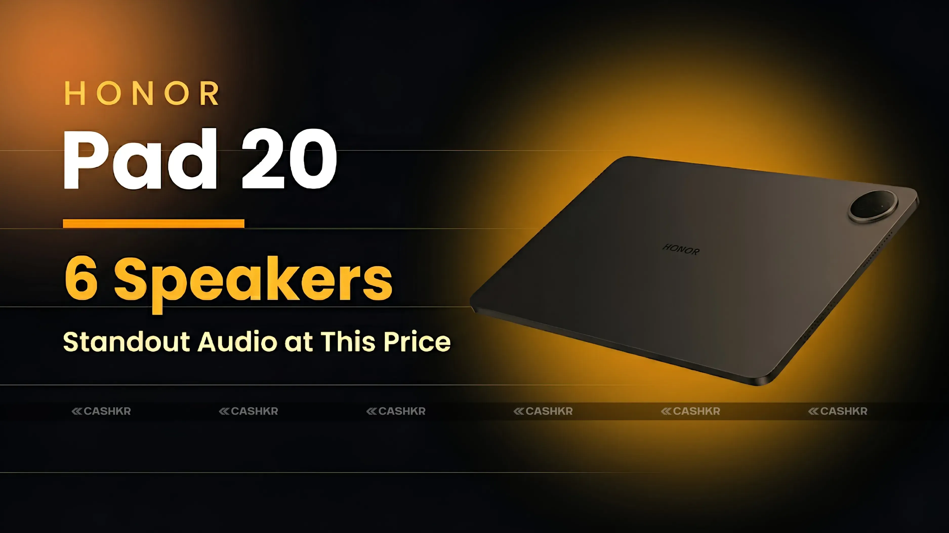 Honor Pad 20 Speakers