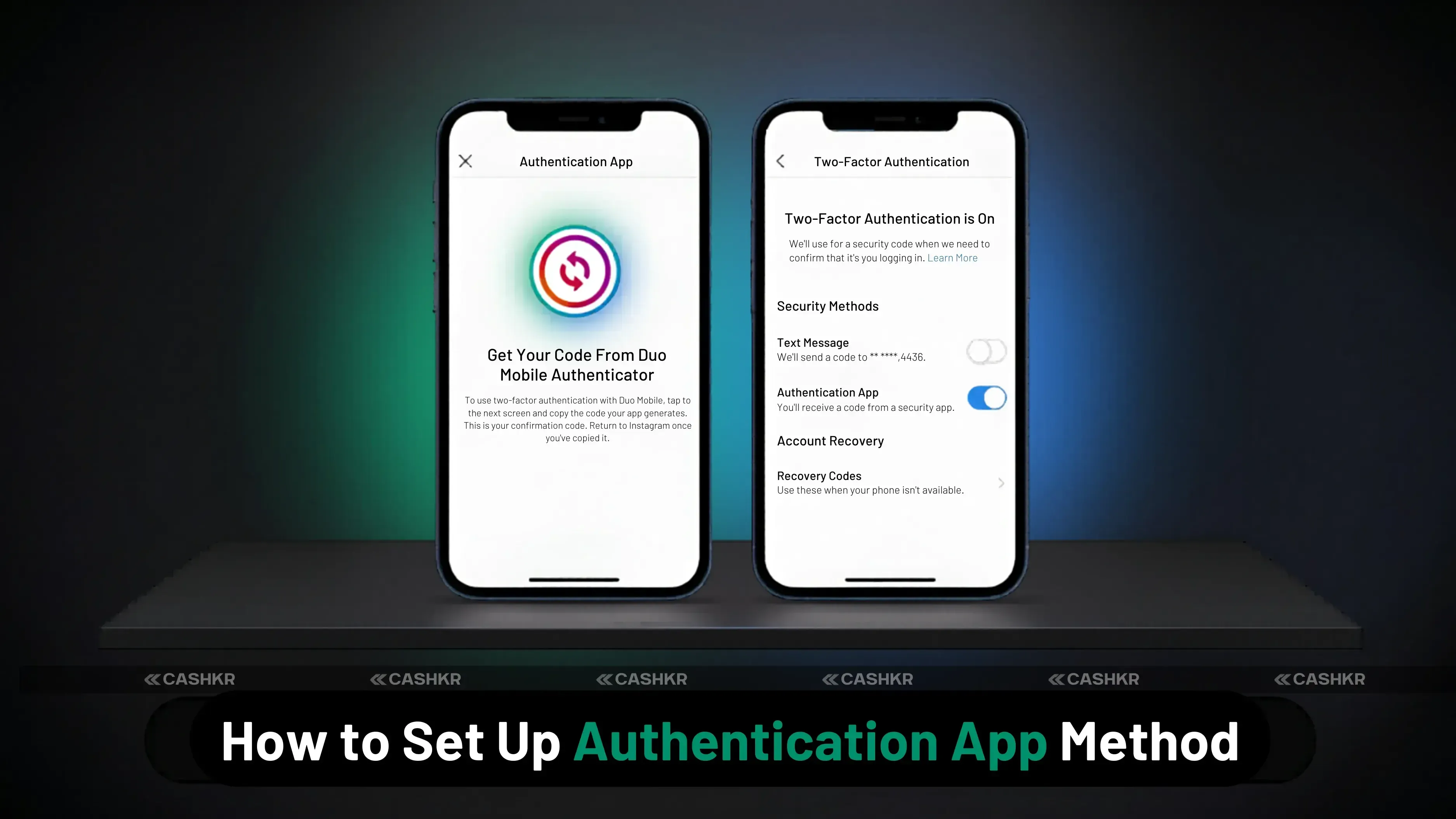 How to Set Up Authentication App