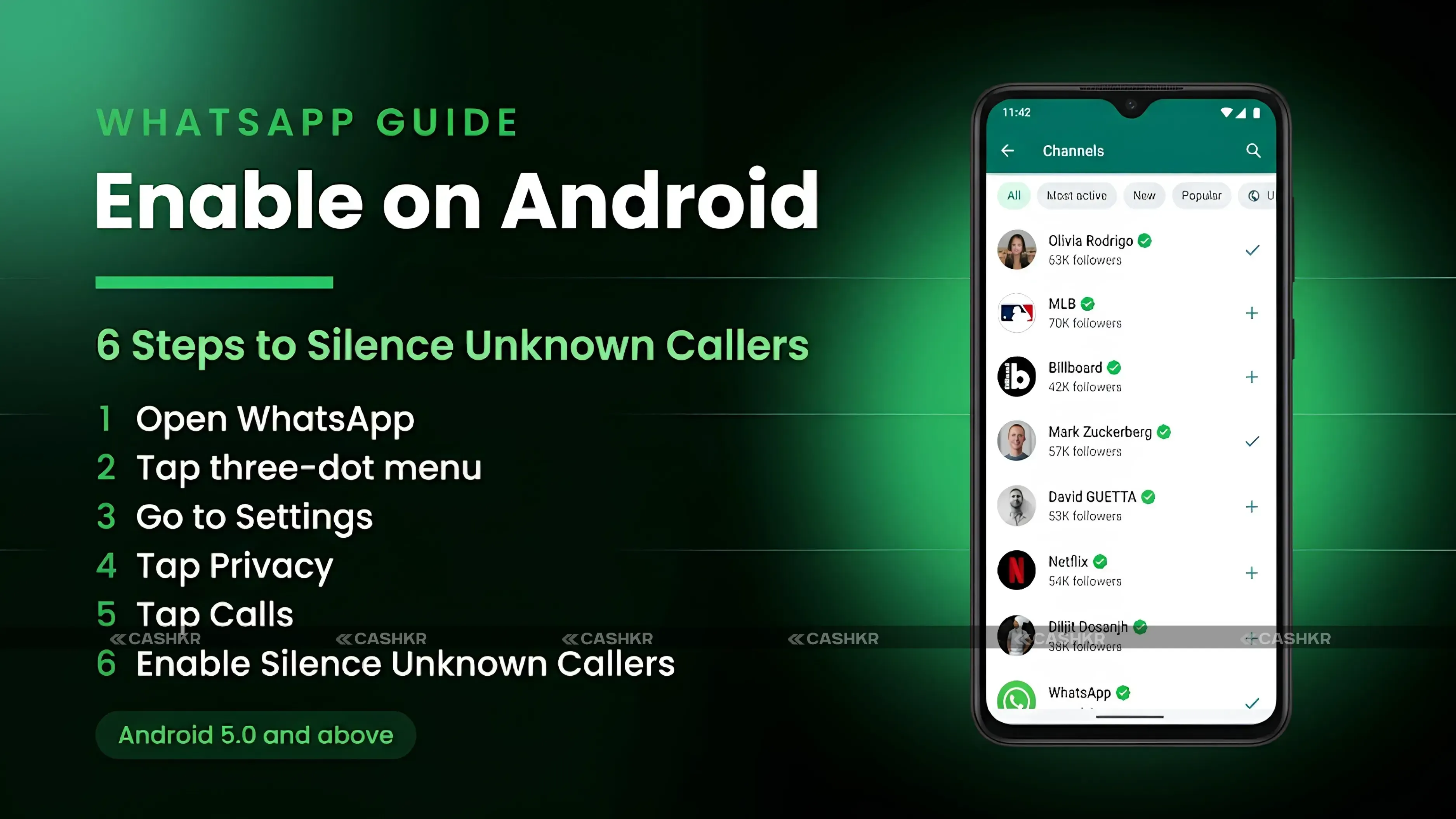 How to Silence Unknown Callers on Android
