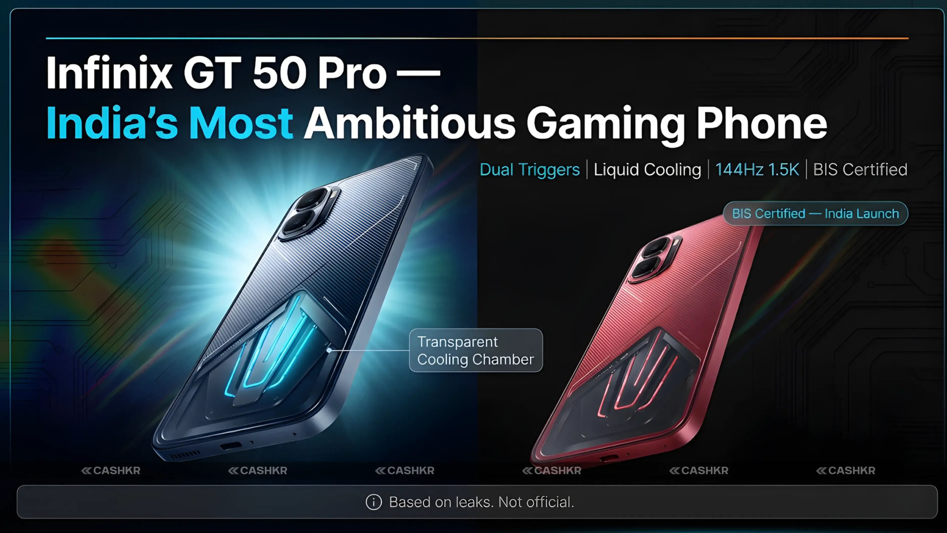 Infinix GT 50 Pro side view showing shoulder triggers