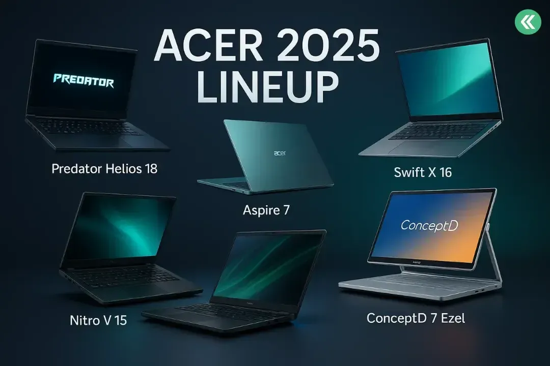 Top 10 Latest Acer Laptops Models 2025: Features & Specs