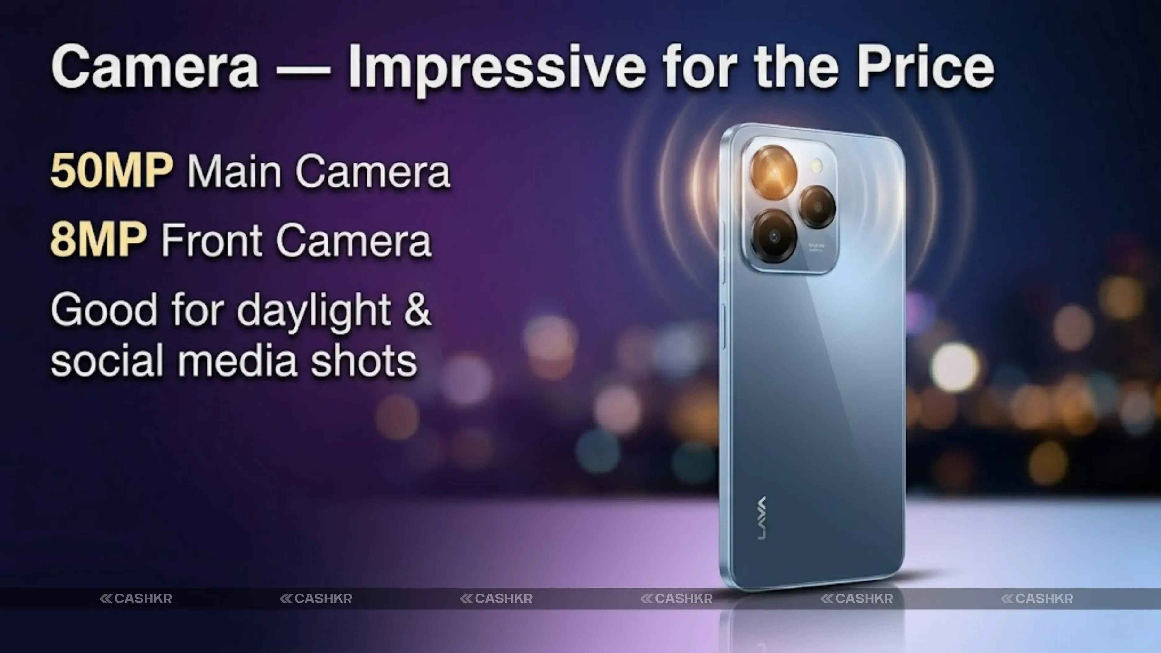 Lava Bold N2 Pro Camera