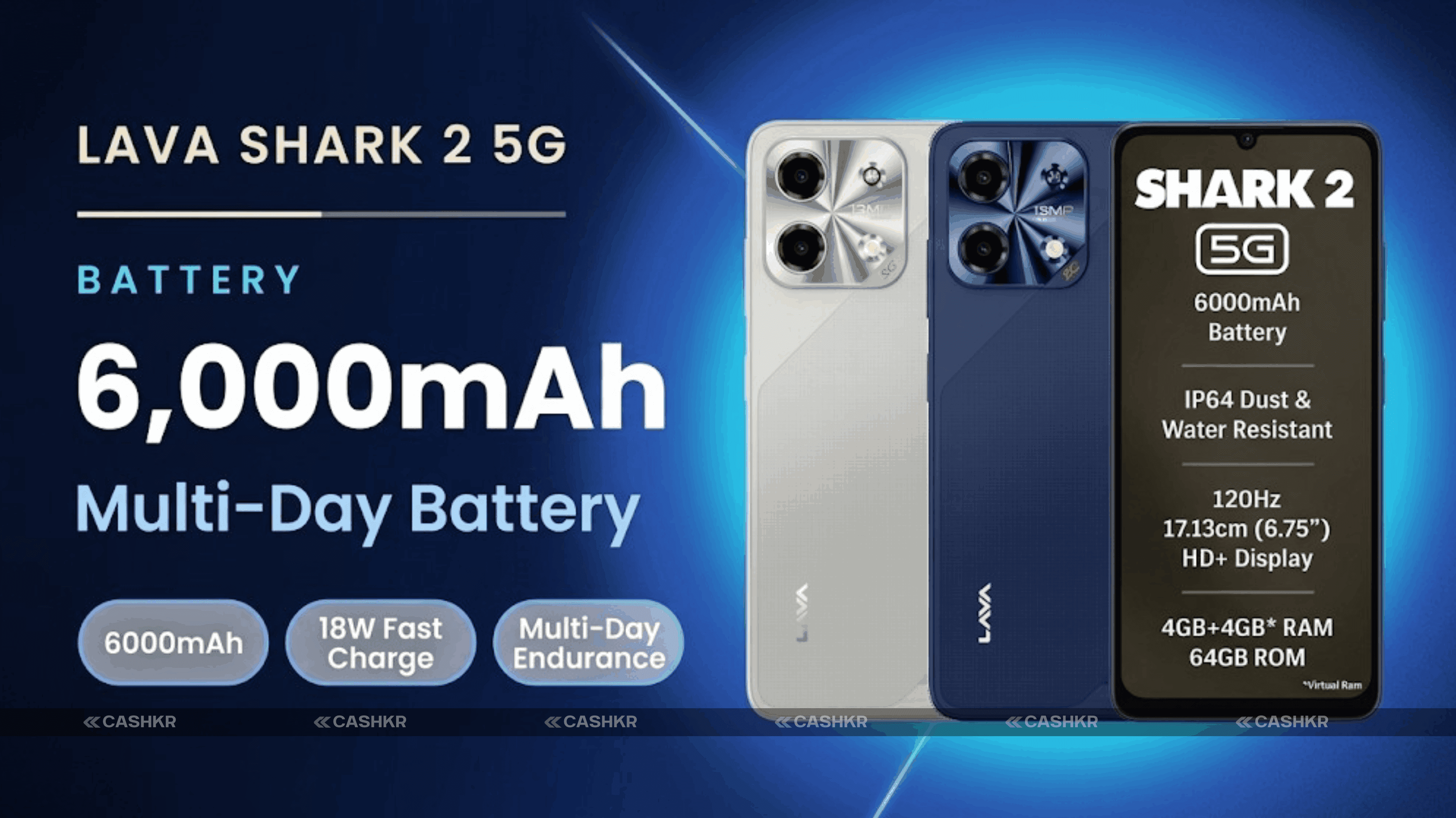 Lava Shark 2 5G Battery
