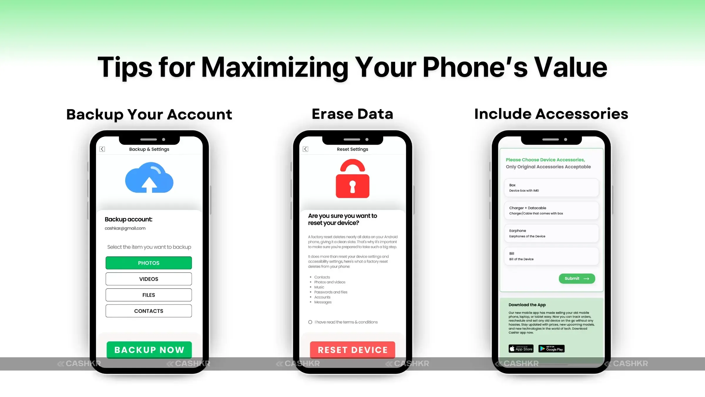 Maximize Phone's Value