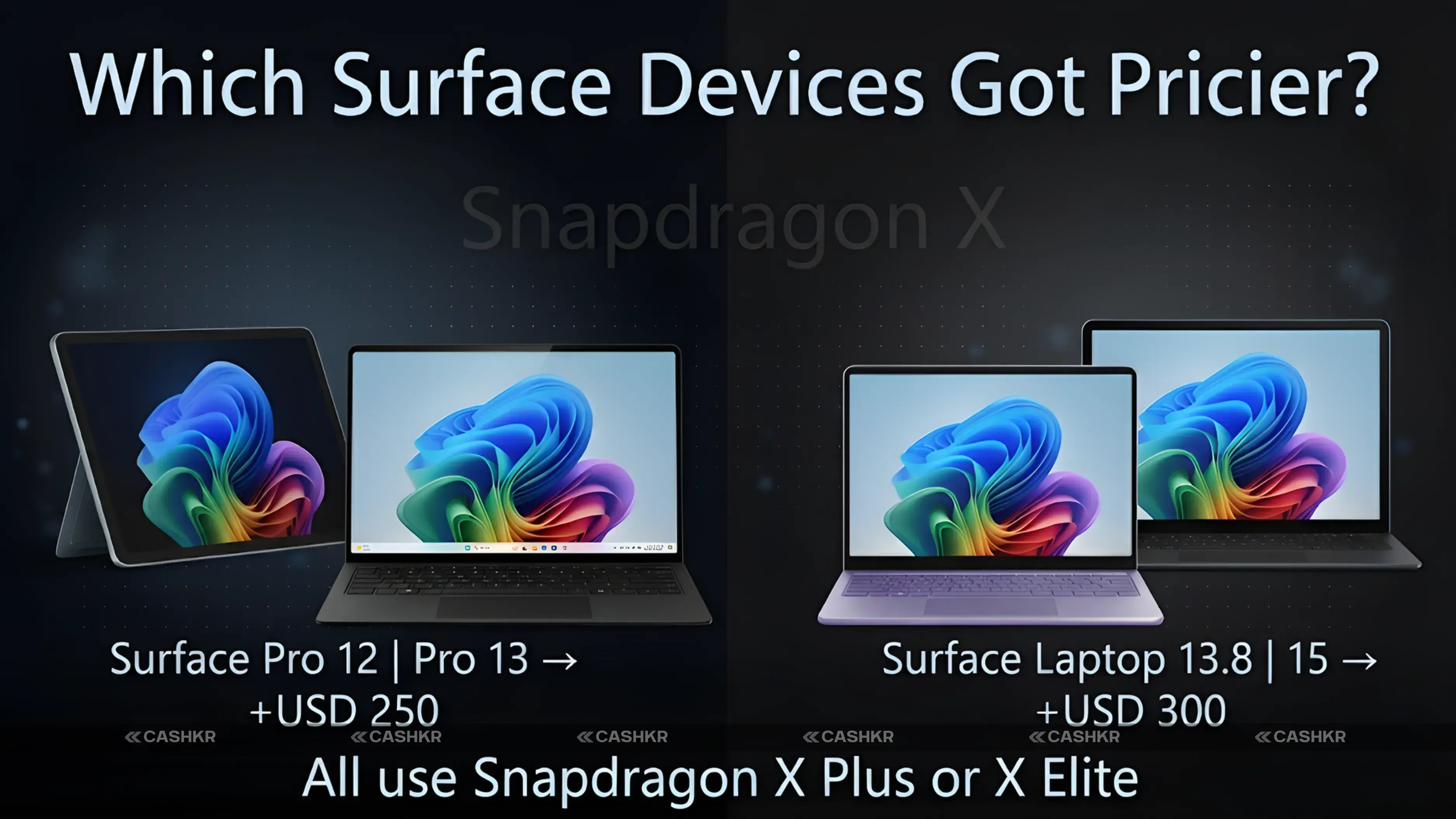 Microsoft Surface Laptops 