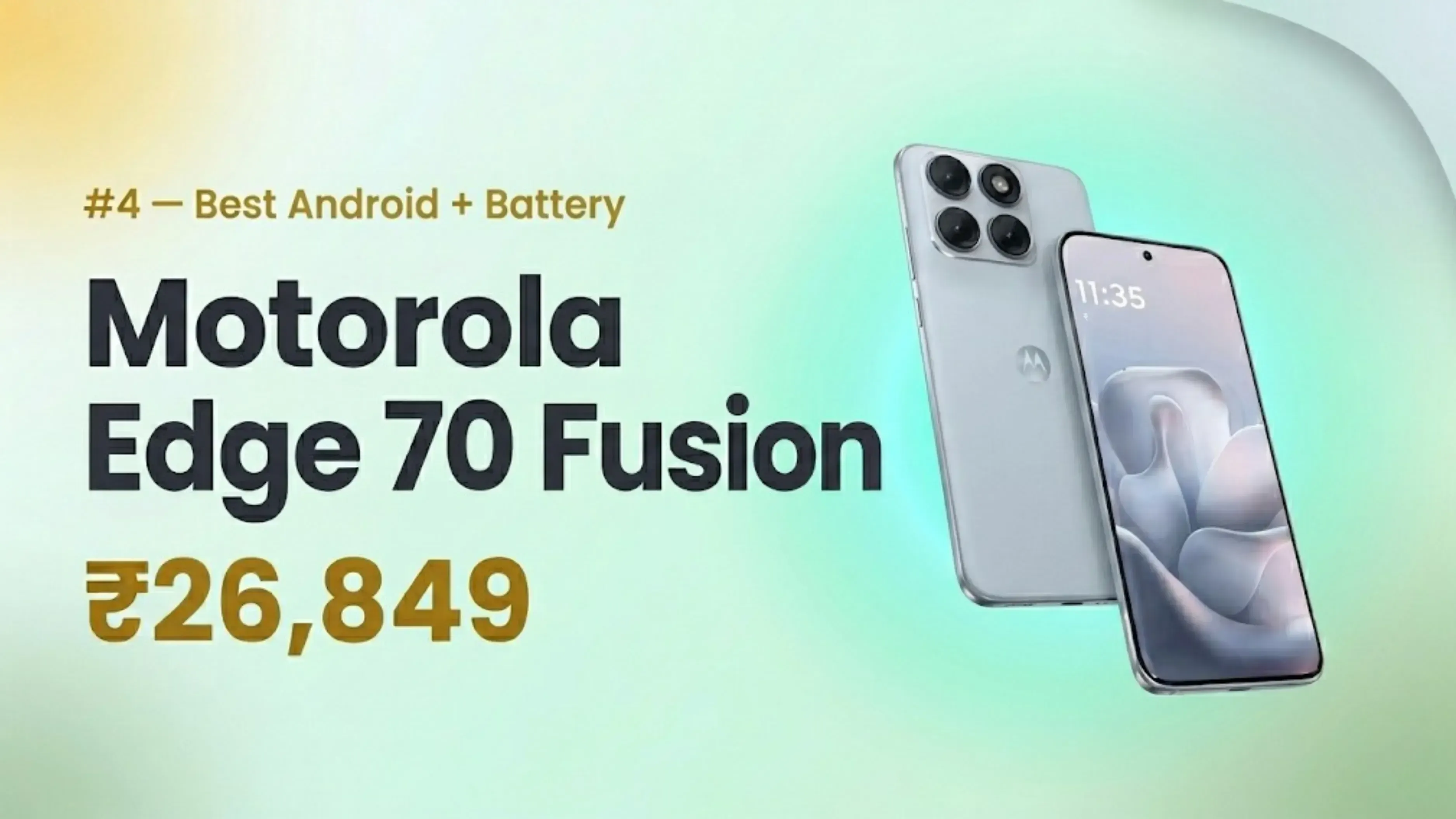 Motorola Edge 70 Fusion Battery