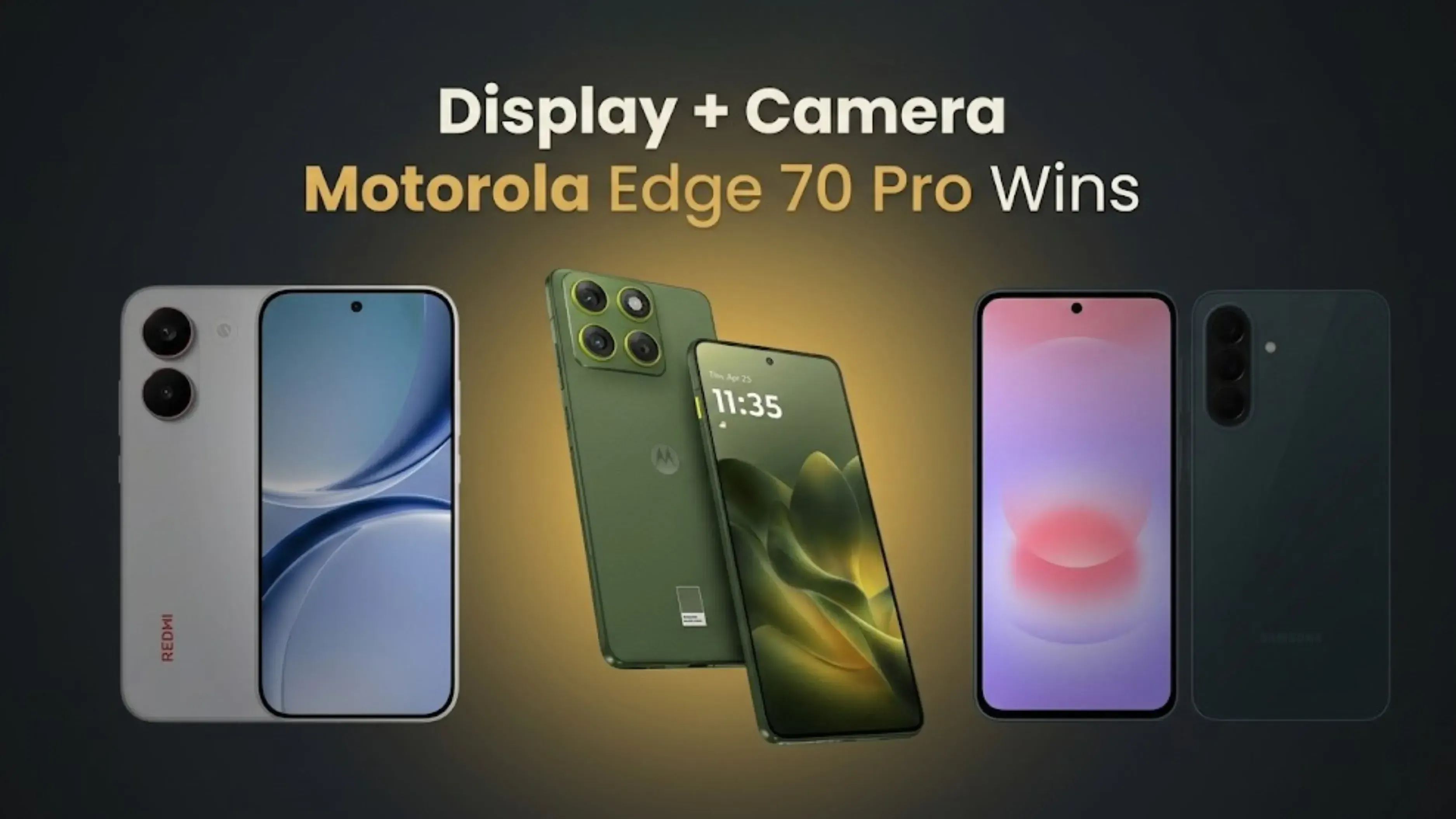 Motorola Edge 70 Pro Camera