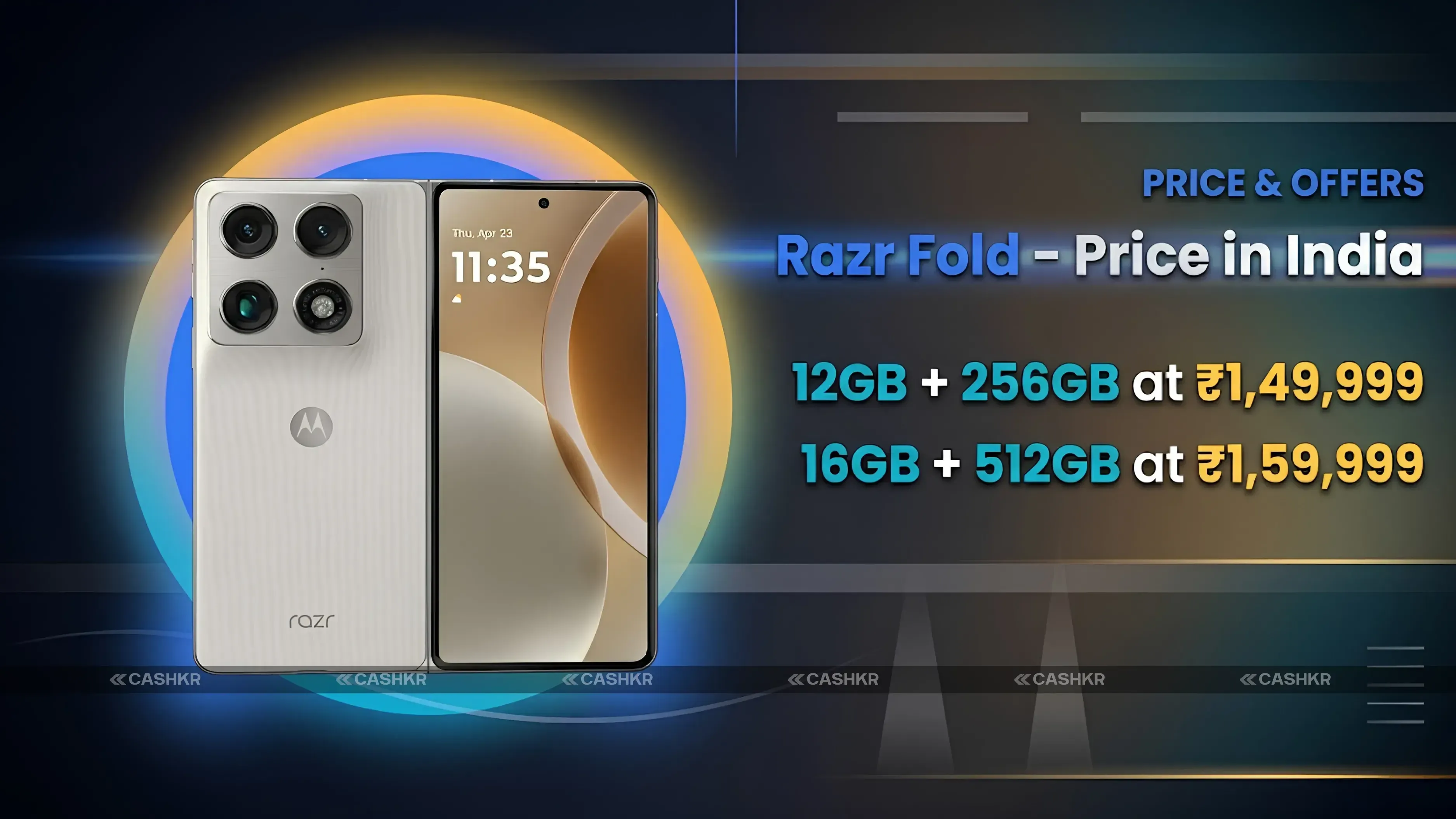 Motorola Razr Fold Price in India